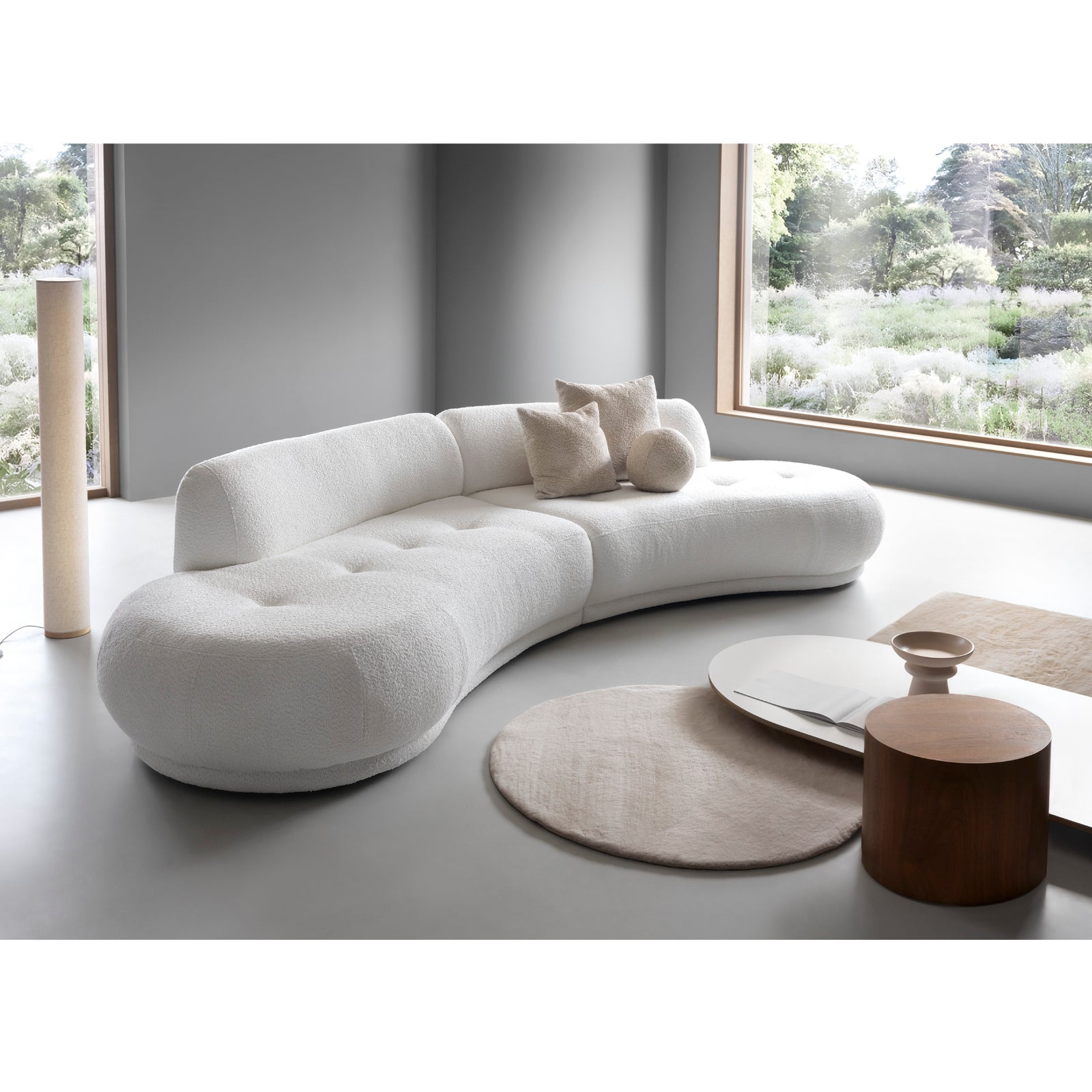 Modularna garnitura Gio, Materijal: Mogućnost izbora