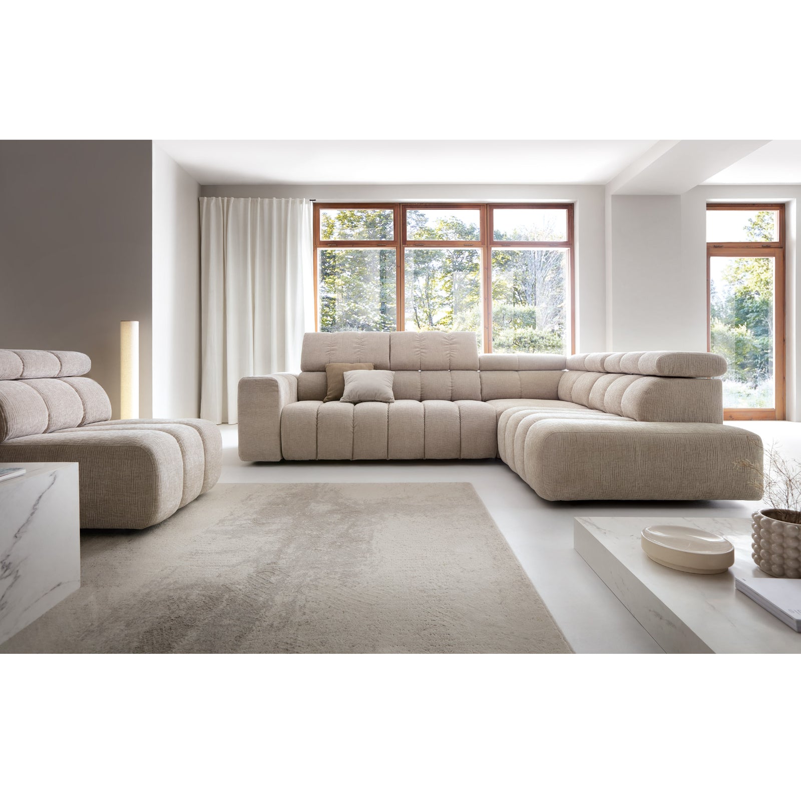 Modularna garnitura Zürich, Materijal: Mogućnost izbora