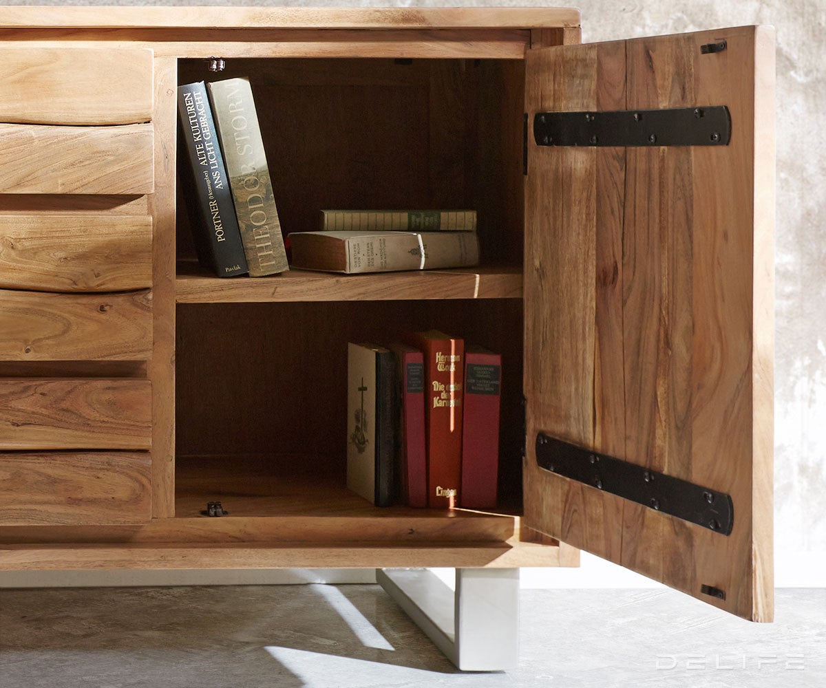 Komoda Live Edge, 147x45cm, Materijal: Bagrem