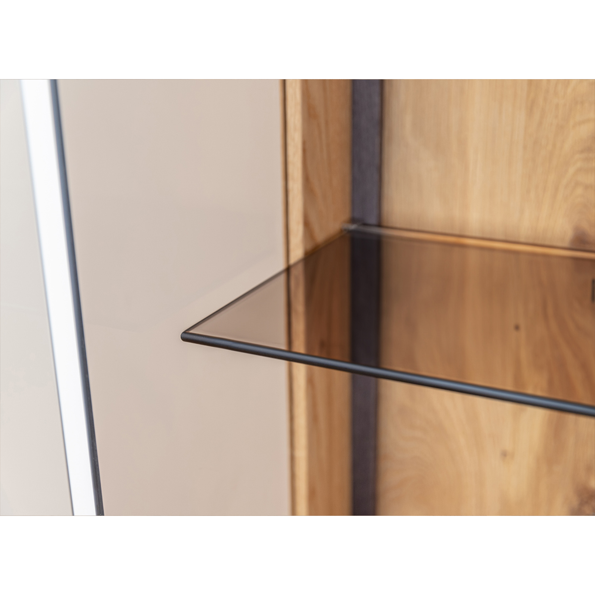 Vitrina Collodi 85x140cm, Materijal: Masivno Drvo Hrast