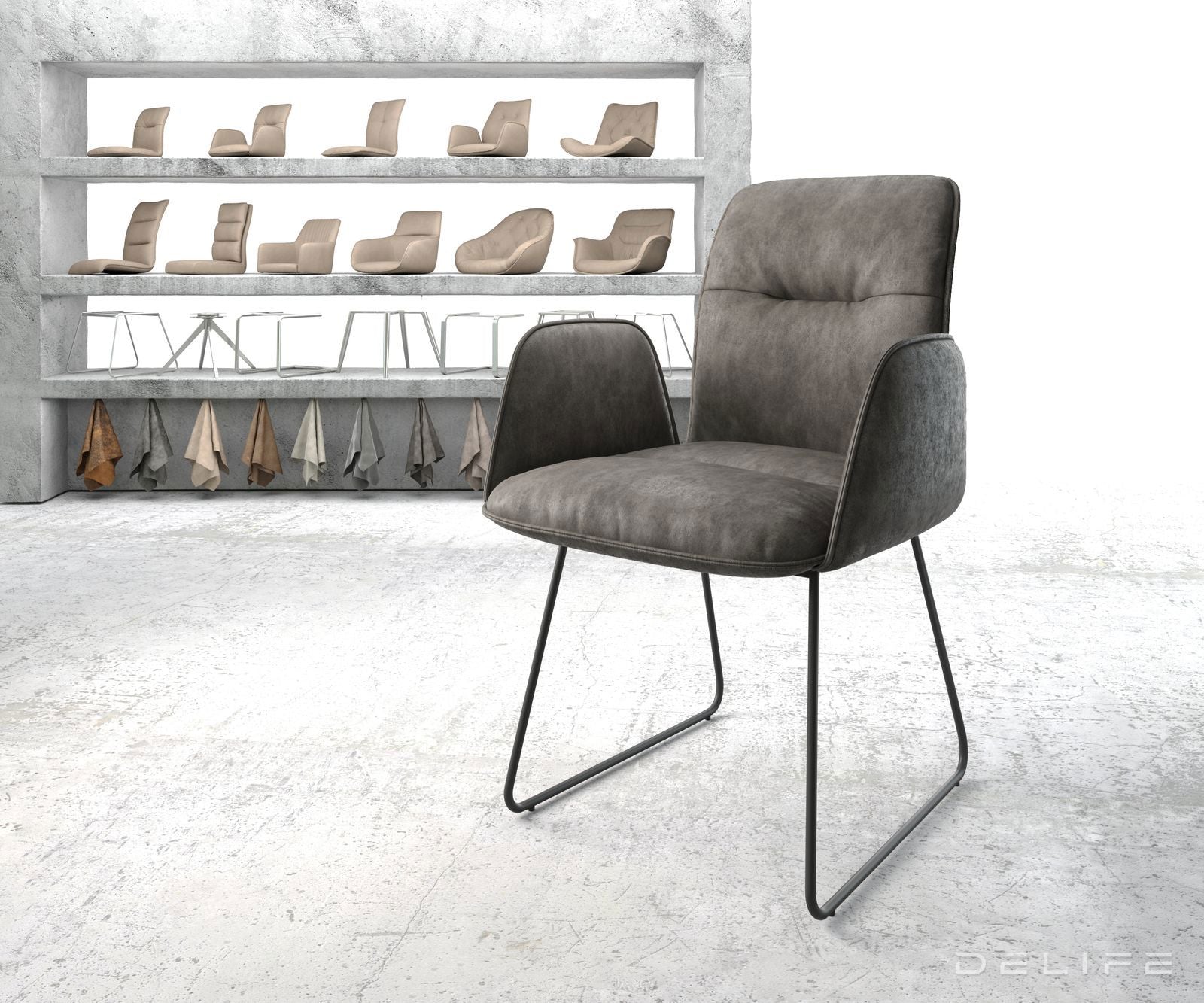 Blagovaonska stolica Vinja, Materijal: Mikrofibra