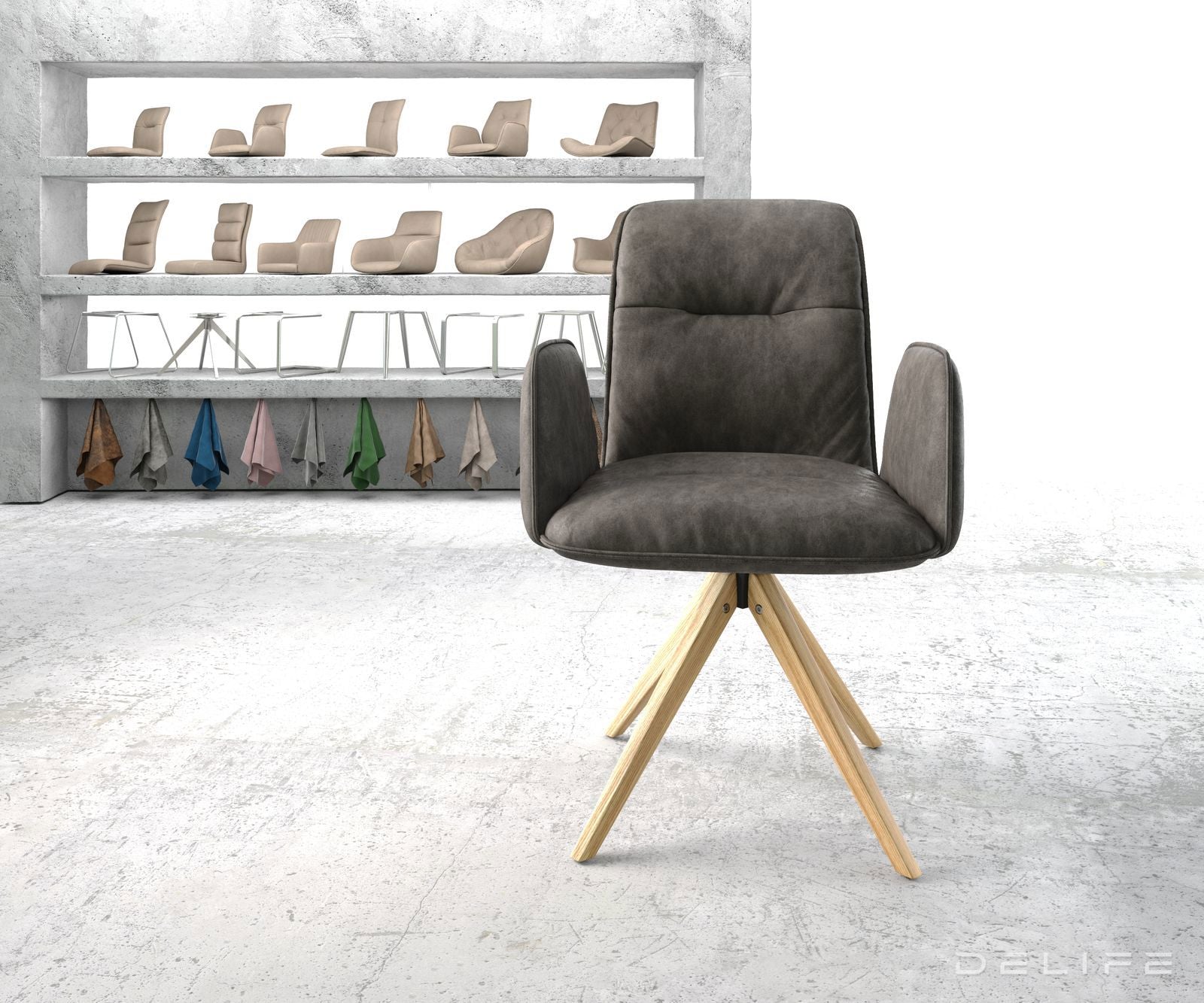 Blagovaonska stolica Vinja, Materijal: Mikrofibra