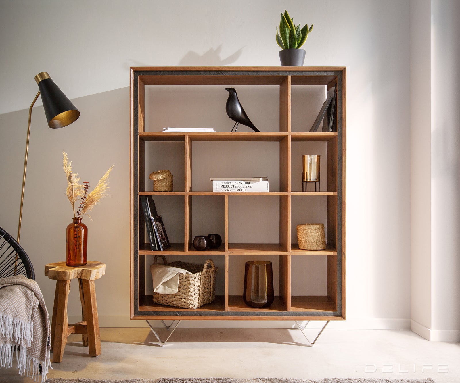 Poličar Stonegrace 120x150cm, Materijal: Bagrem