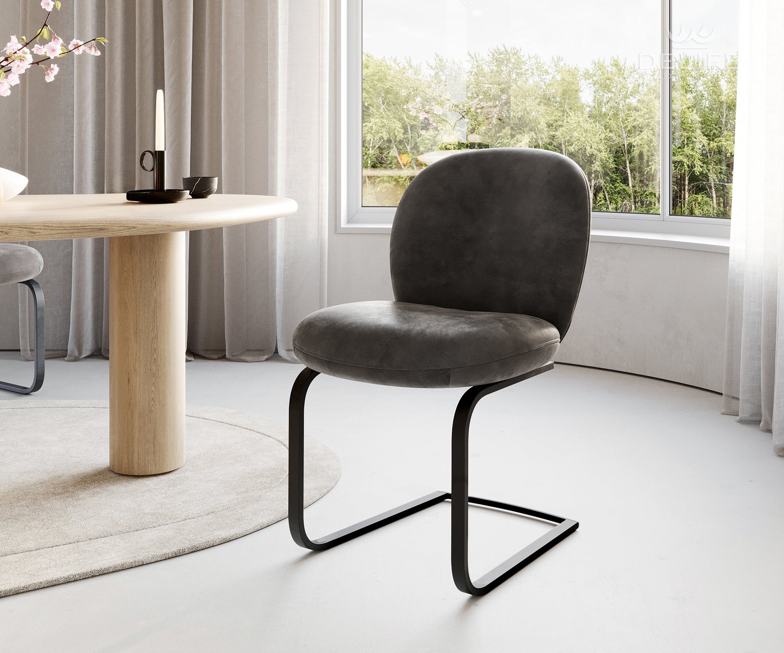 Blagovaonska stolica Nube, Materijal: Mikrofibra