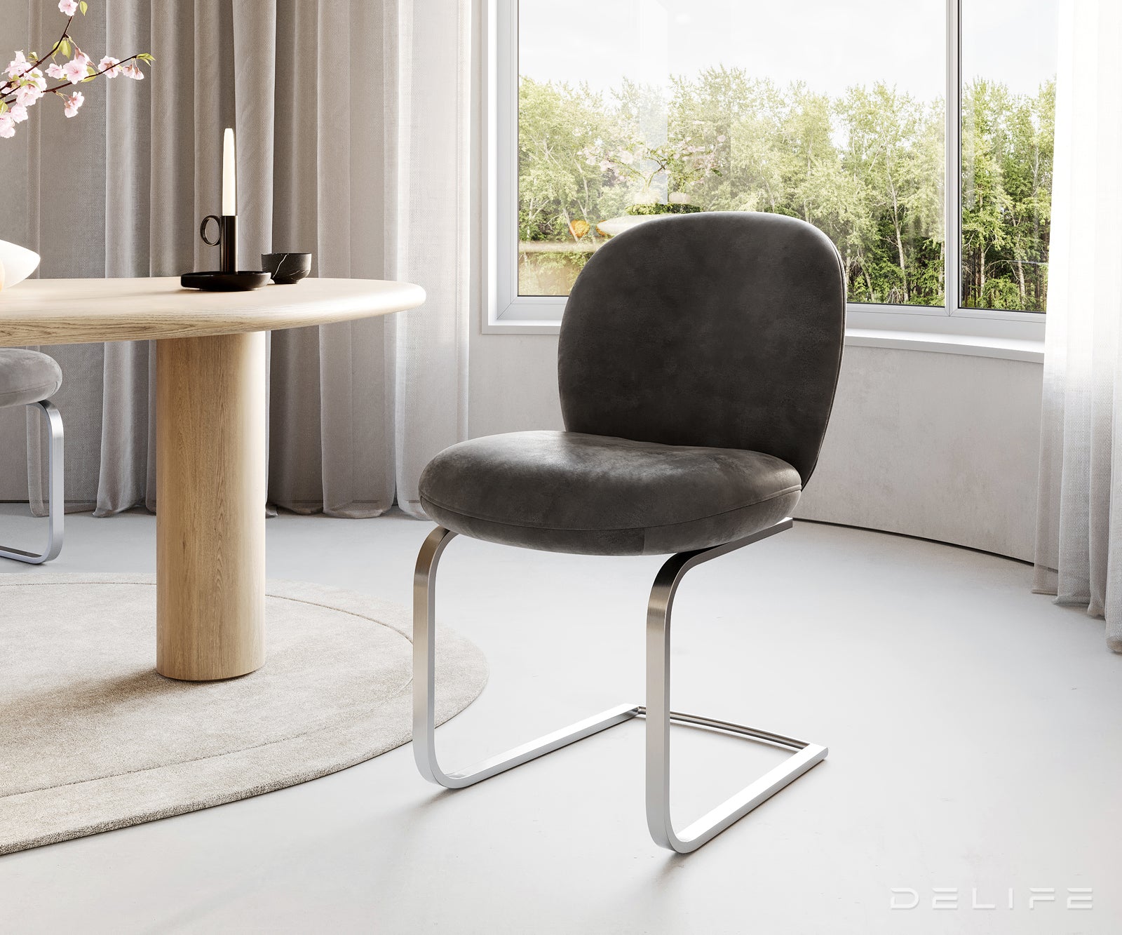 Blagovaonska stolica Nube, Materijal: Mikrofibra