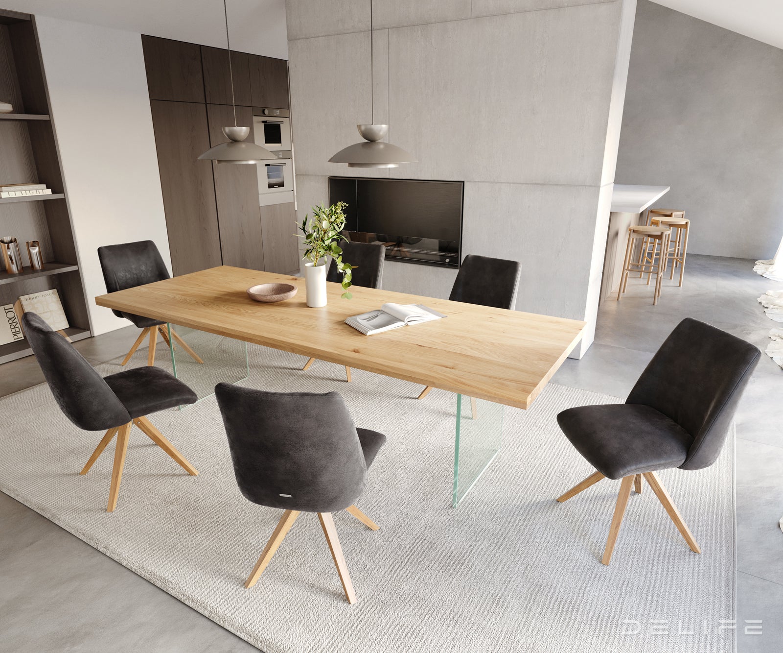 Blagovaonska stolica Elso, Materijal: mikrofibra