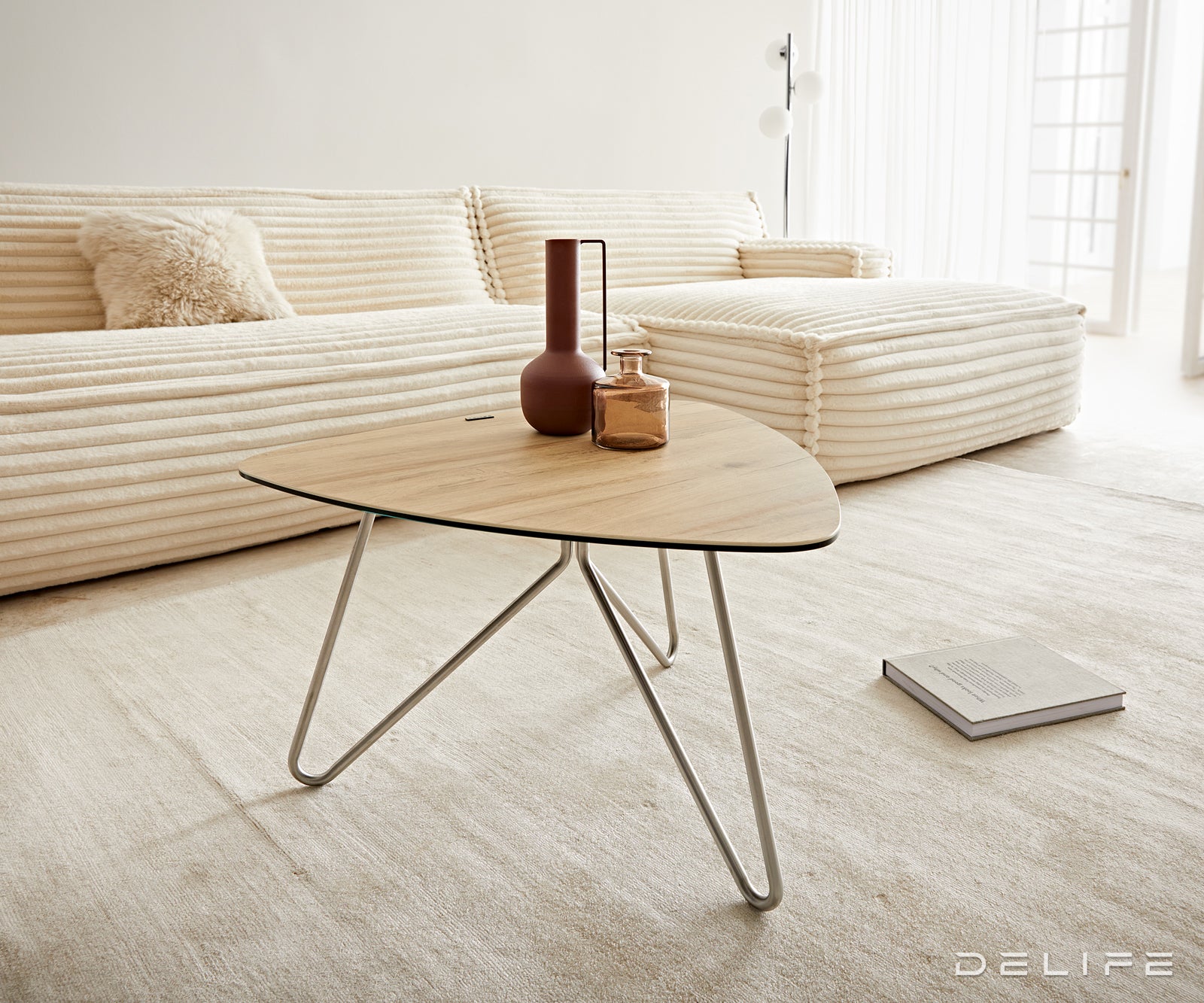 Klub stolić Ekrem 66x65cm, Materijal: Keramika Laminam Sabbia