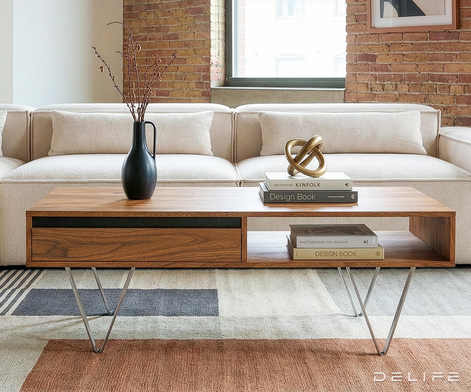 Klub stolić Stonegrace 115x60cm, Materijal: Bagrem