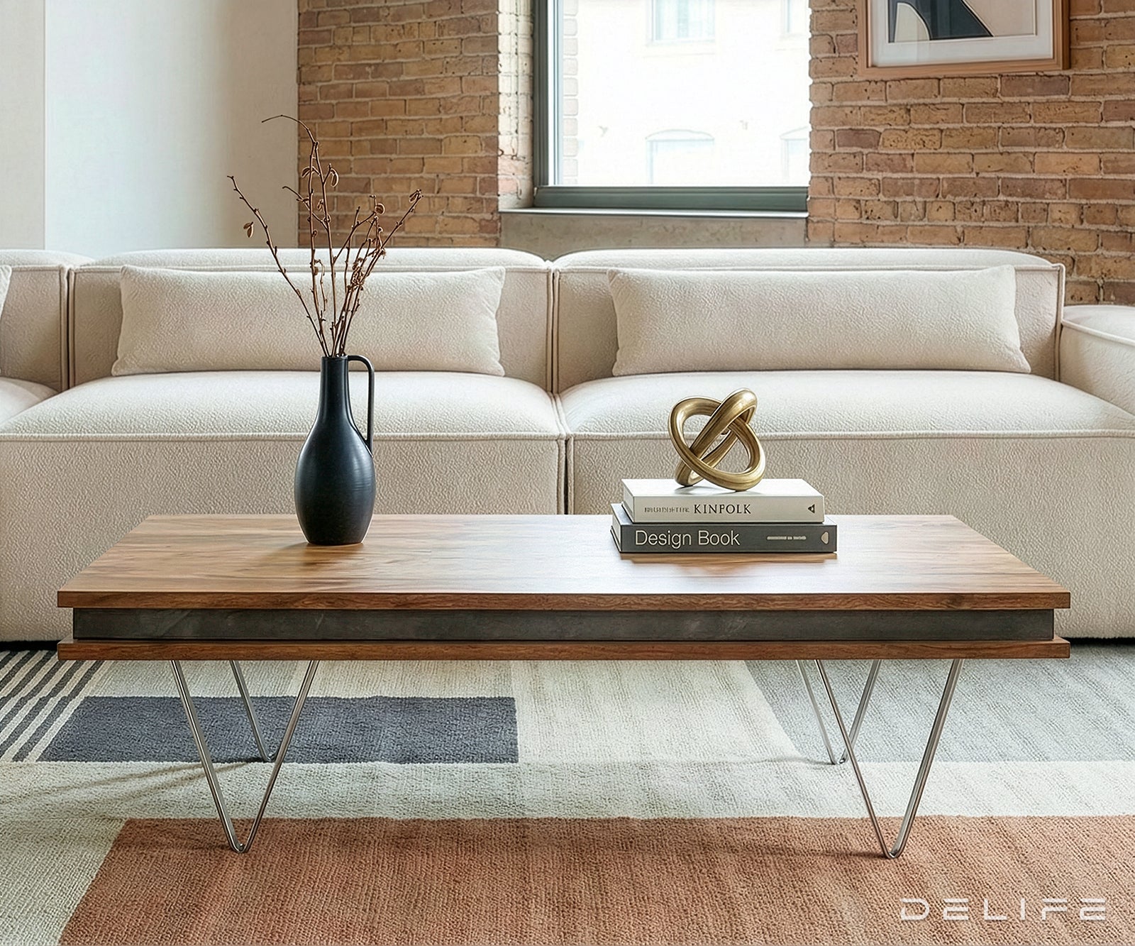 Klub stolić Stonegrace 117x60cm, Materijal: Bagrem