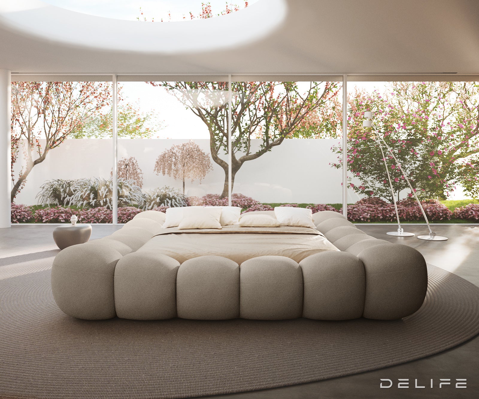 Okvir Kreveta Perlla, Materijal: Boucle