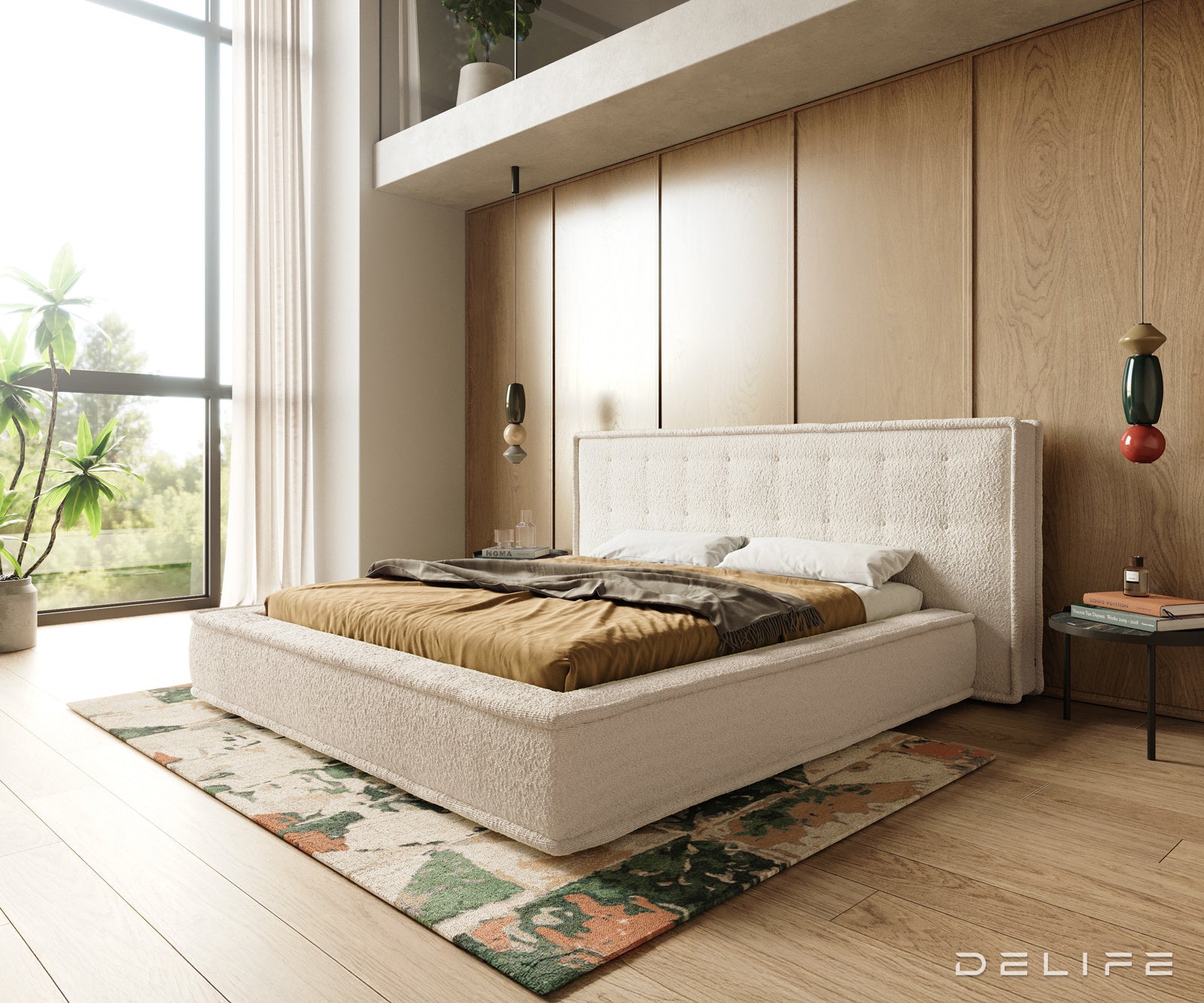 Okvir Kreveta Filikos 180x200cm, Materijal: Boucle