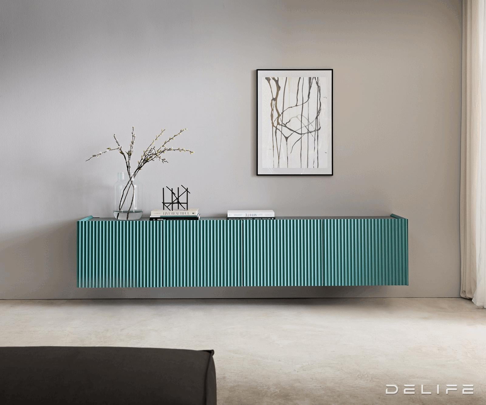 Tv komoda Kelani 200x40cm, Materijal: MDF