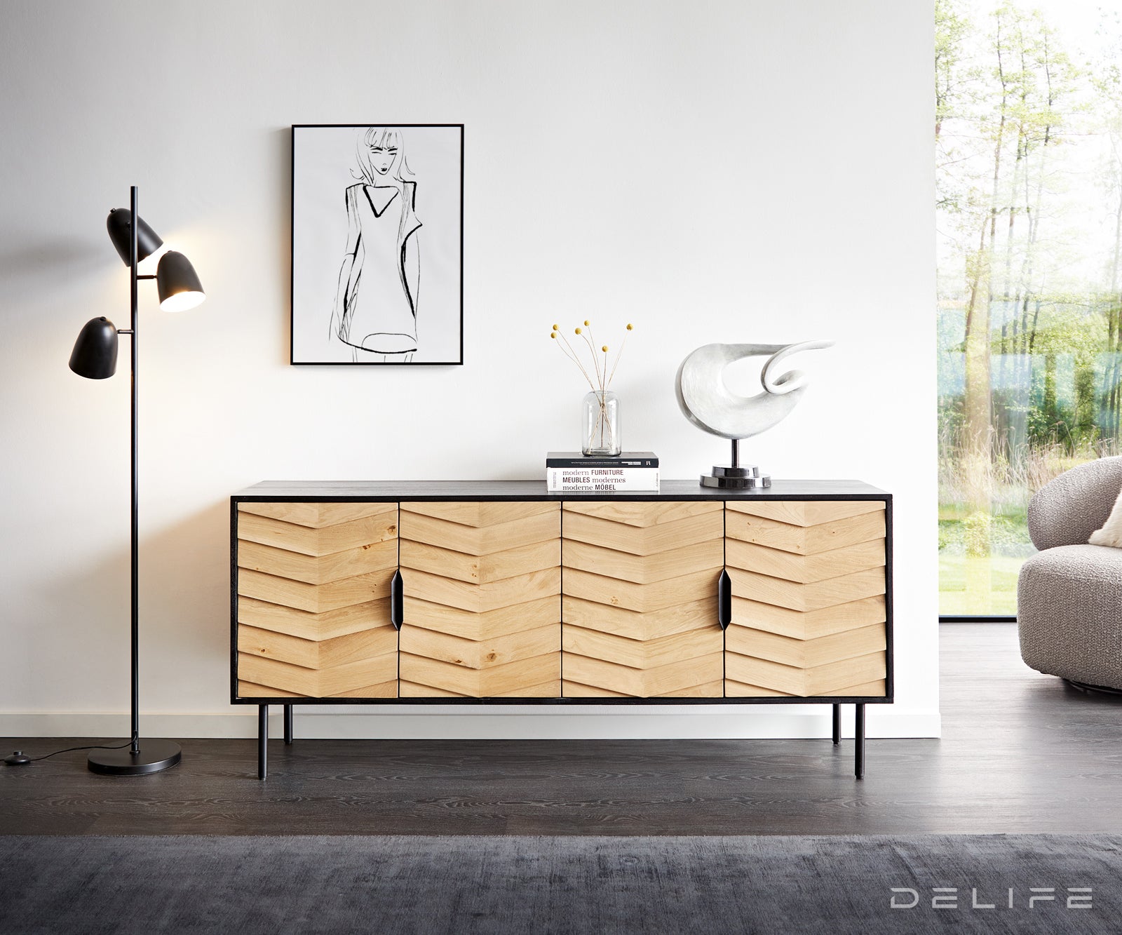 Komoda Muvi, 175x40cm