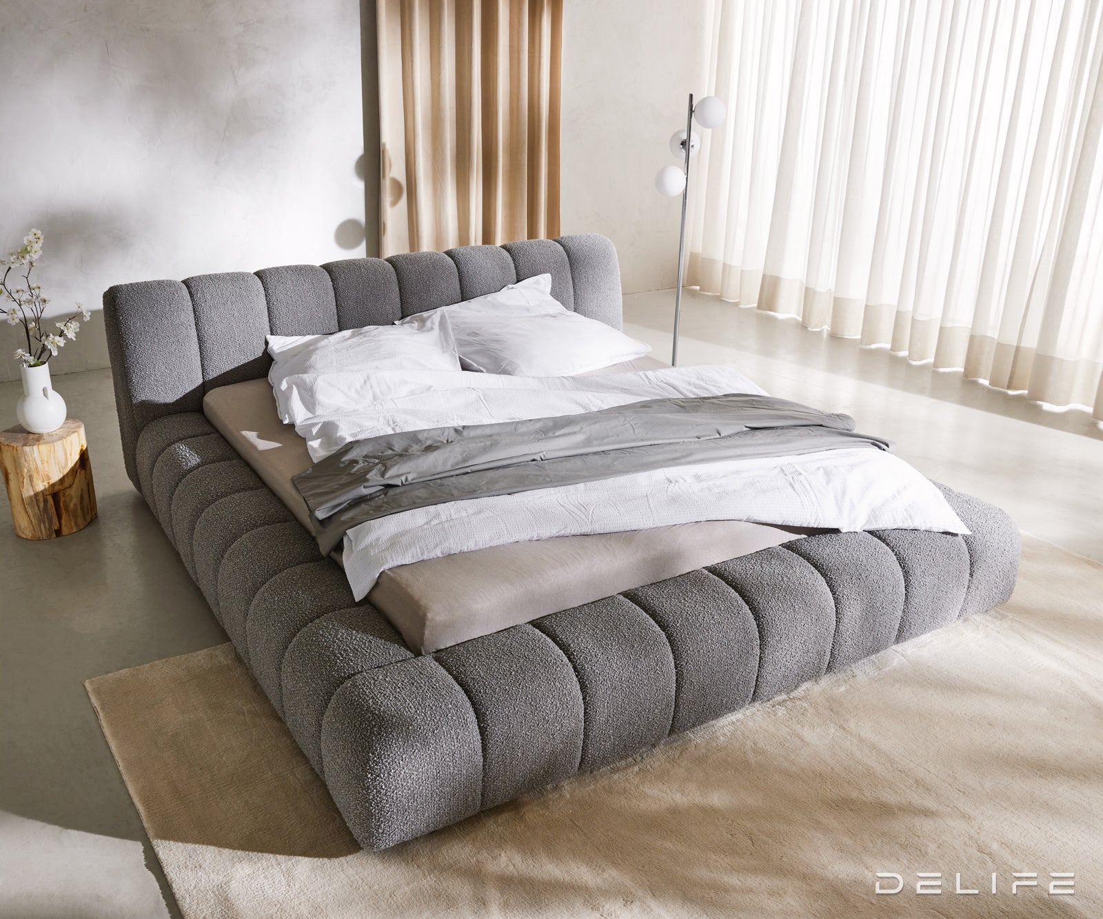 Okvir Kreveta Cutio, Materijal: Boucle