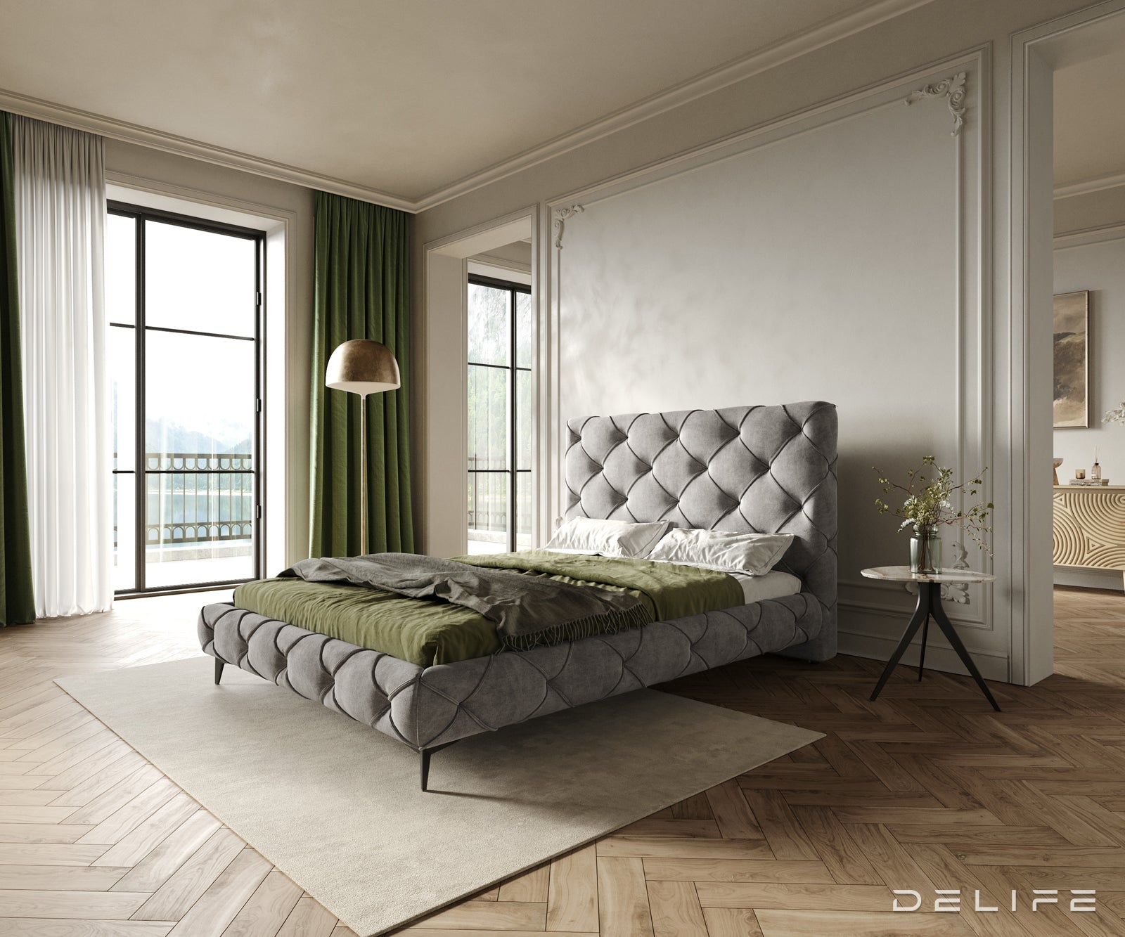 Okvir Kreveta Nayara, Materijal: Mikrofibra