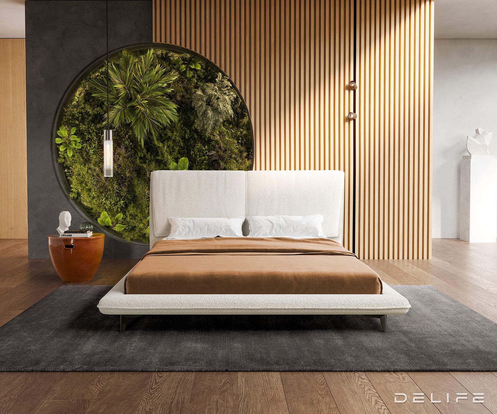 Okvir Kreveta Cousino, Materijal: Boucle