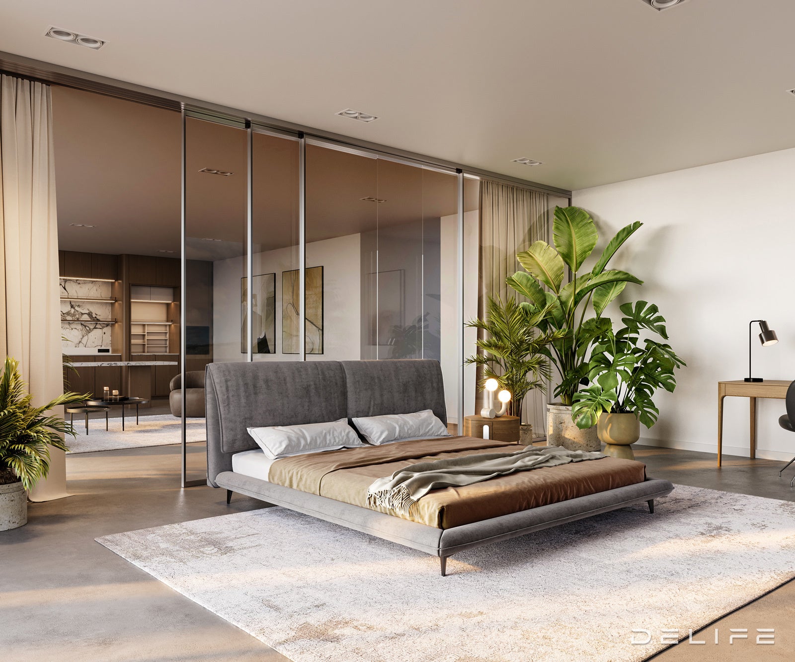 Okvir Kreveta Cousino, Materijal: Mikrofibra