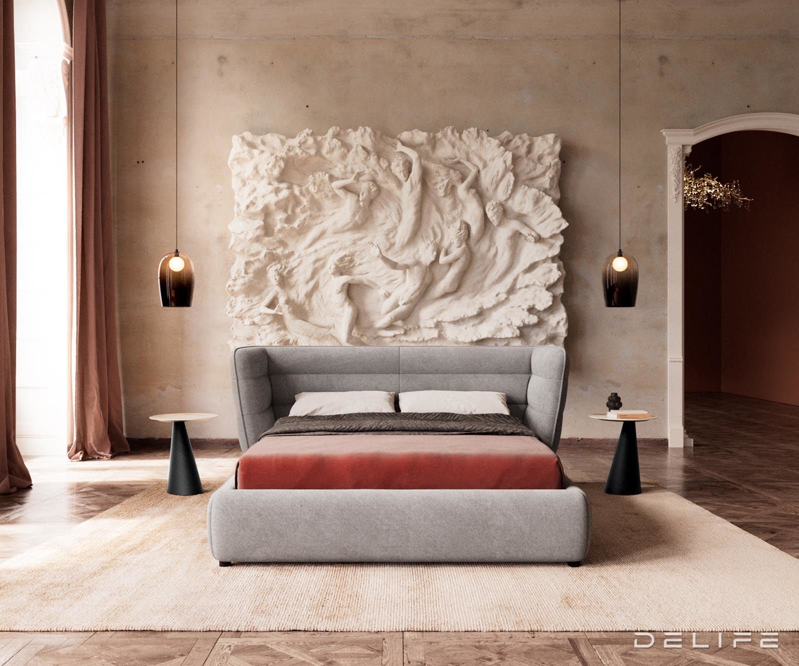 Okvir Kreveta Simea, Materijal: Mikrofibra