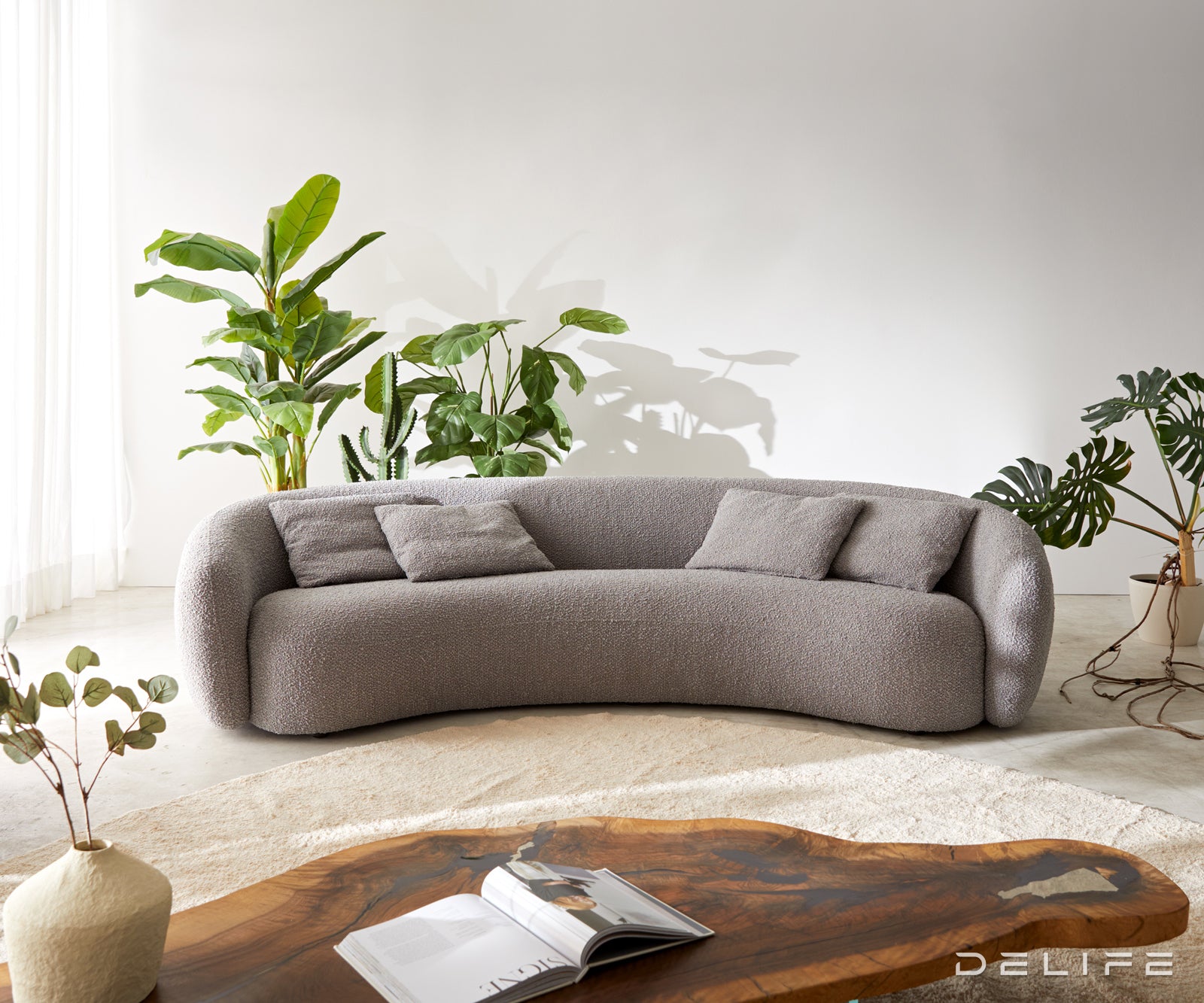 Sofa Larna 260x125cm, Materijal: Boucle