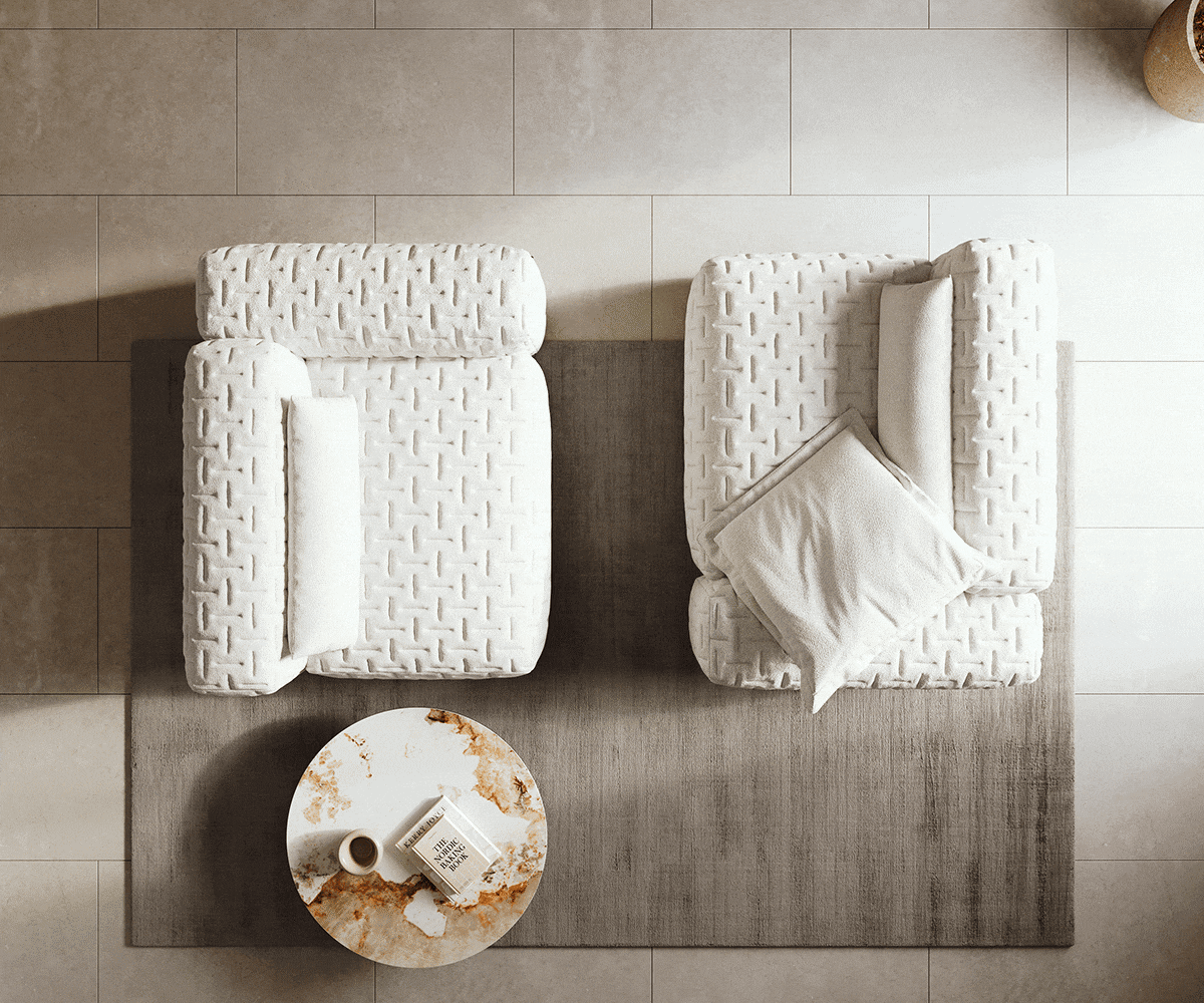 Modularna Sofa Freestyle 280x110cm, Materijal: Boucle