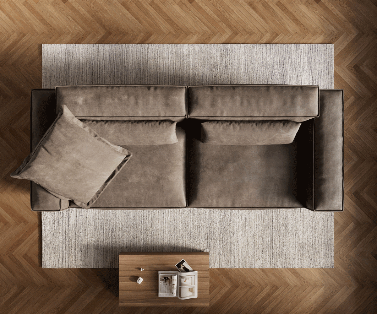 Modularna Sofa Freestyle 280x110cm, Materijal: Mikrofibra
