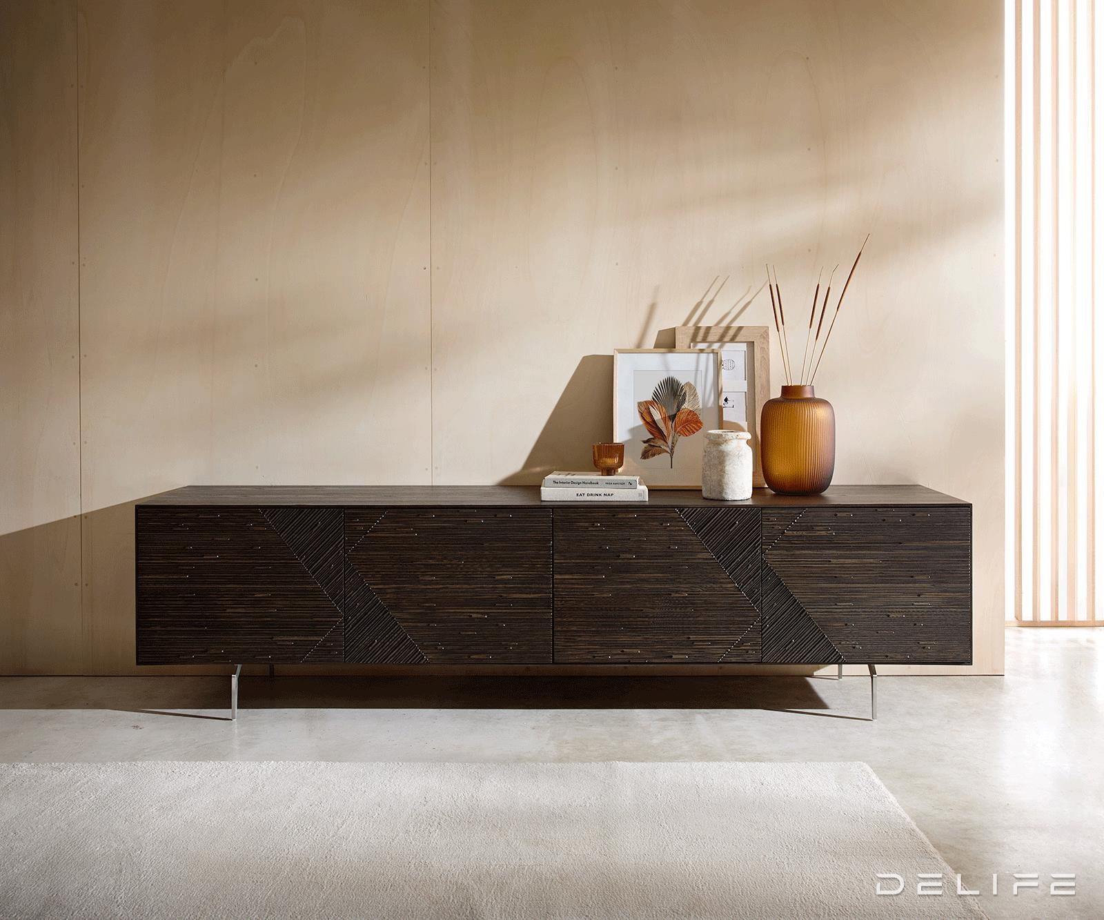 Tv komoda Tereos 220x45cm, Materijal: Jasen