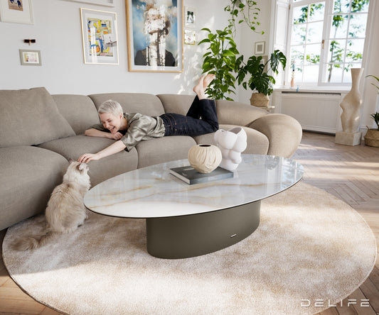 Klub stolić Casilda 140x80cm, Materijal: Keramika Laminam