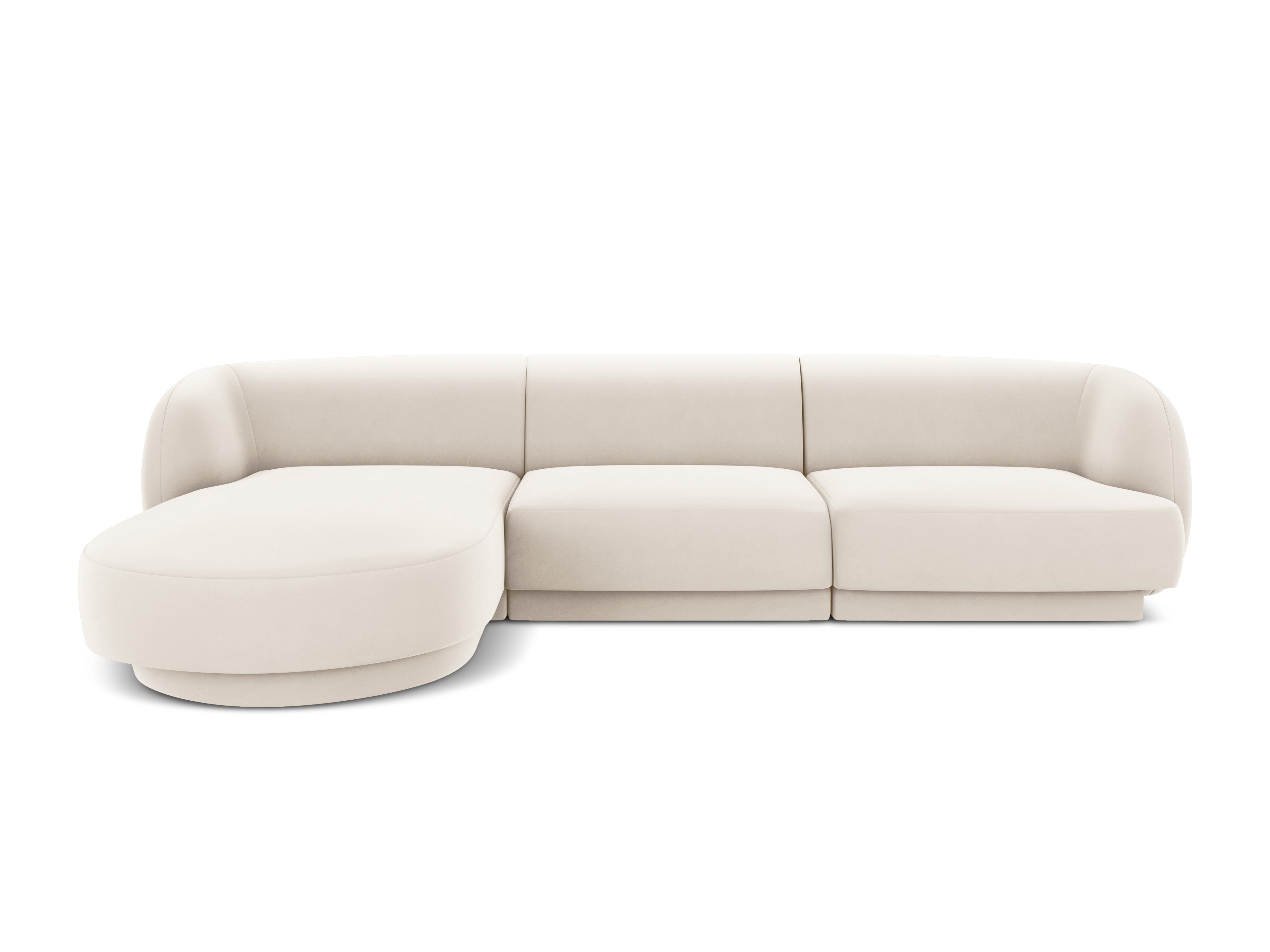 Kutna garnitura Miley 255x165cm, Materijal: Baršun