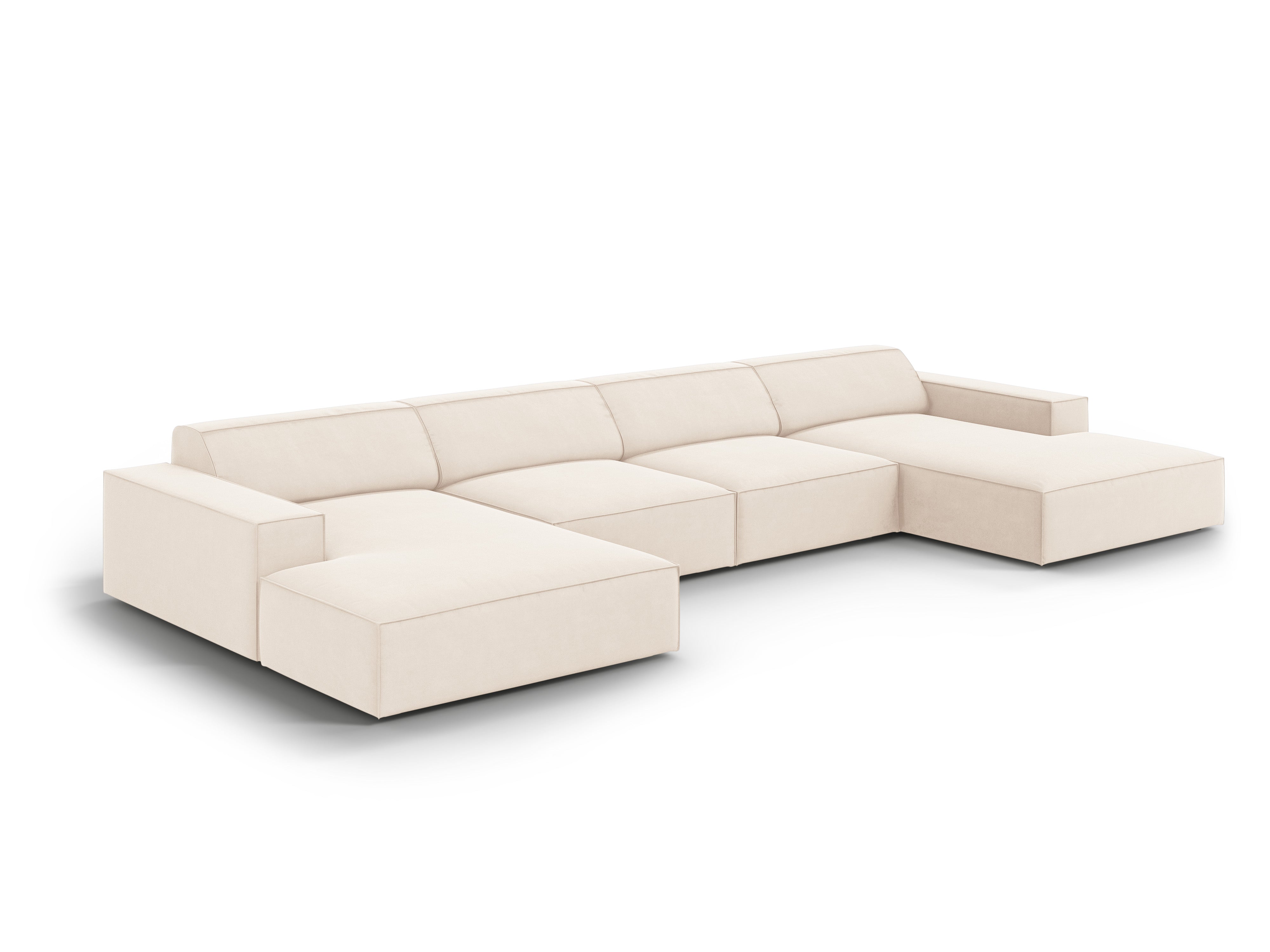 Kutna garnitura Jodie 364x162cm, Materijal: Baršun
