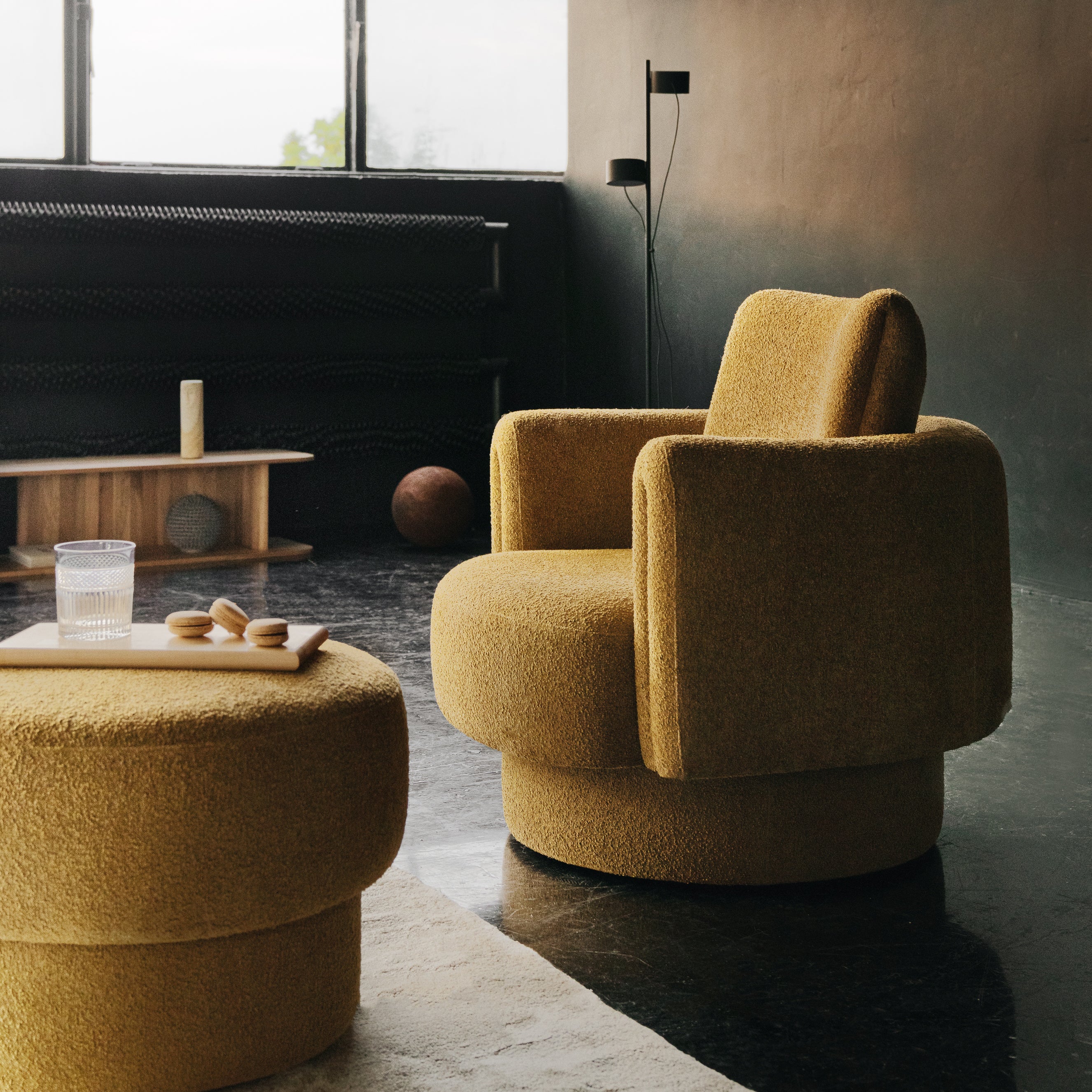 Fotelja Bofii, Materijal: Mogućnost izbora