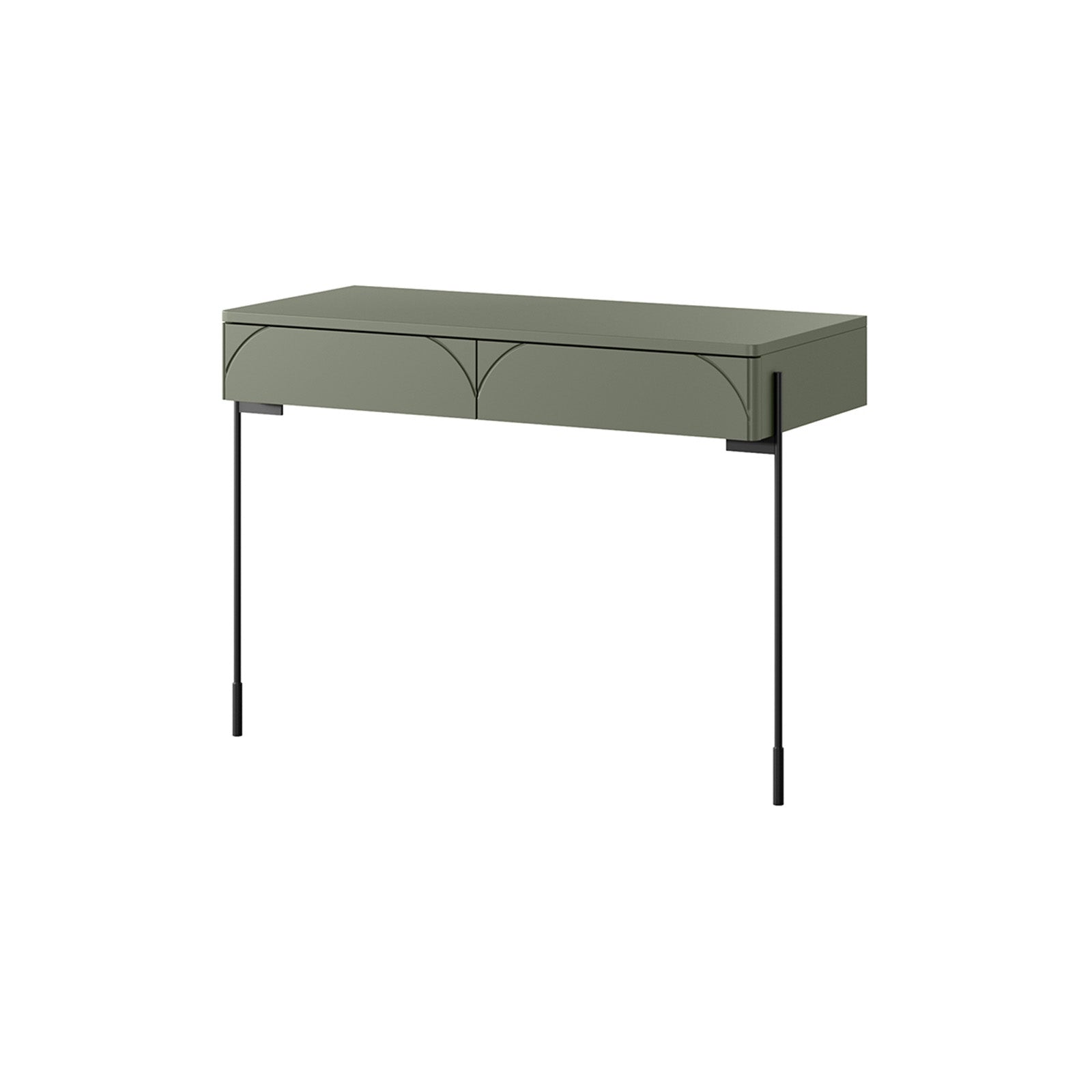 Pomoćni stolić Sonatia 104cm, 2 ladice, Materijal: MDF