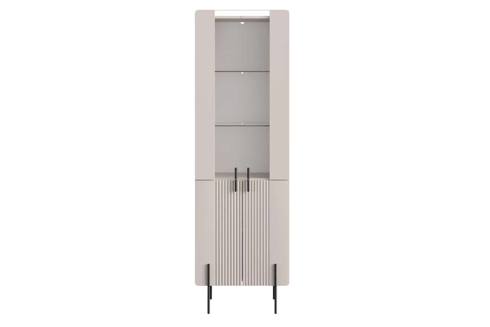 Vitrina Malmi 190cm, Materijal: MDF, Melaminska ploča