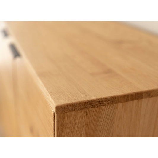 Komoda Tirano 154x39 cm, Materijal: Masivno Drvo Hrast