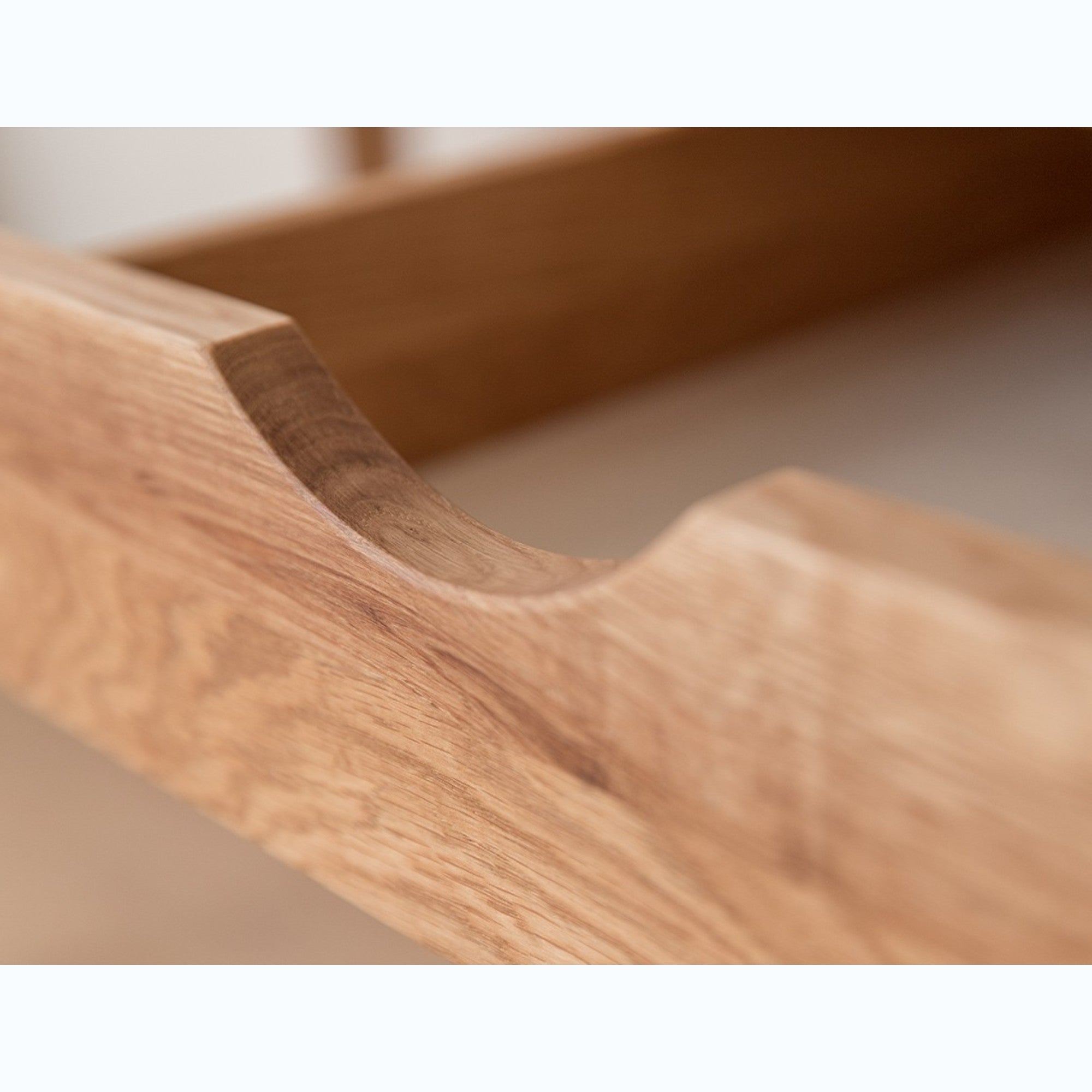 Uredski stol Simona 138x55 cm, Materijal: Masivno drvo Hrast