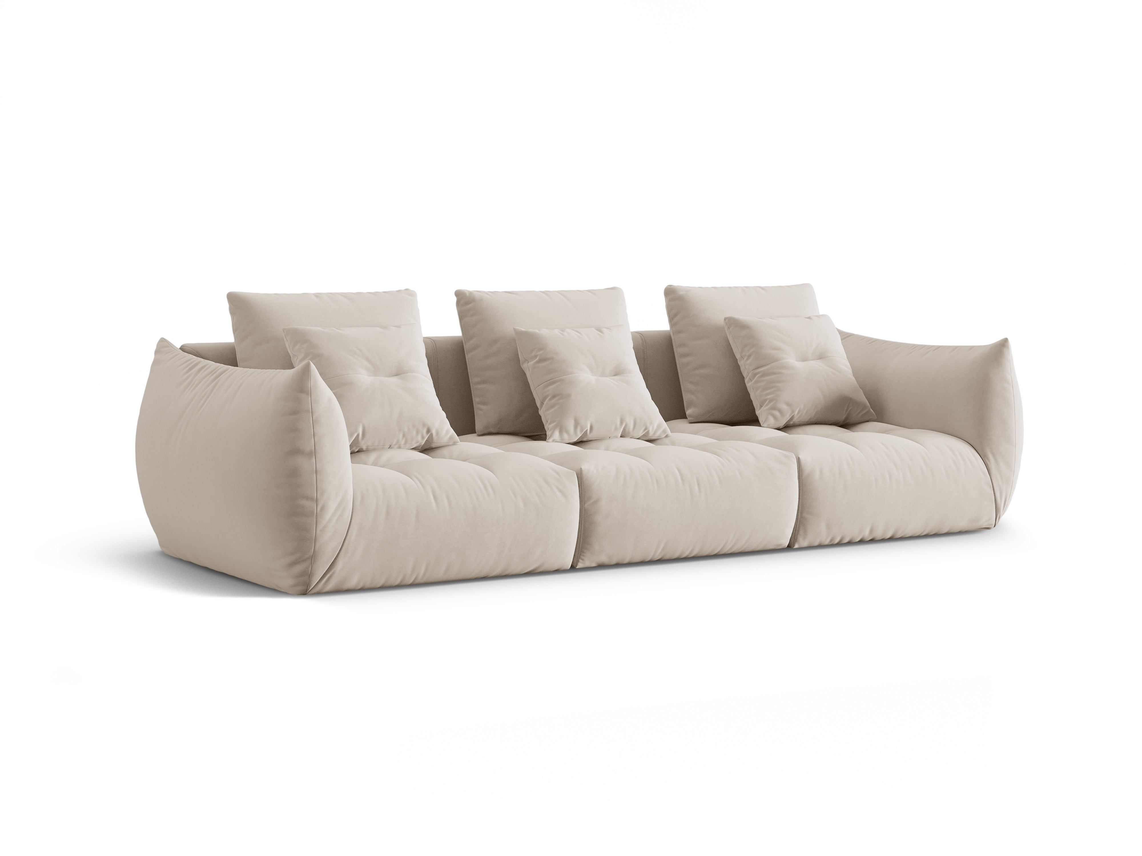 Bloom sofa, 4 sjedala, 332x106 cm, Materijal: Baršun