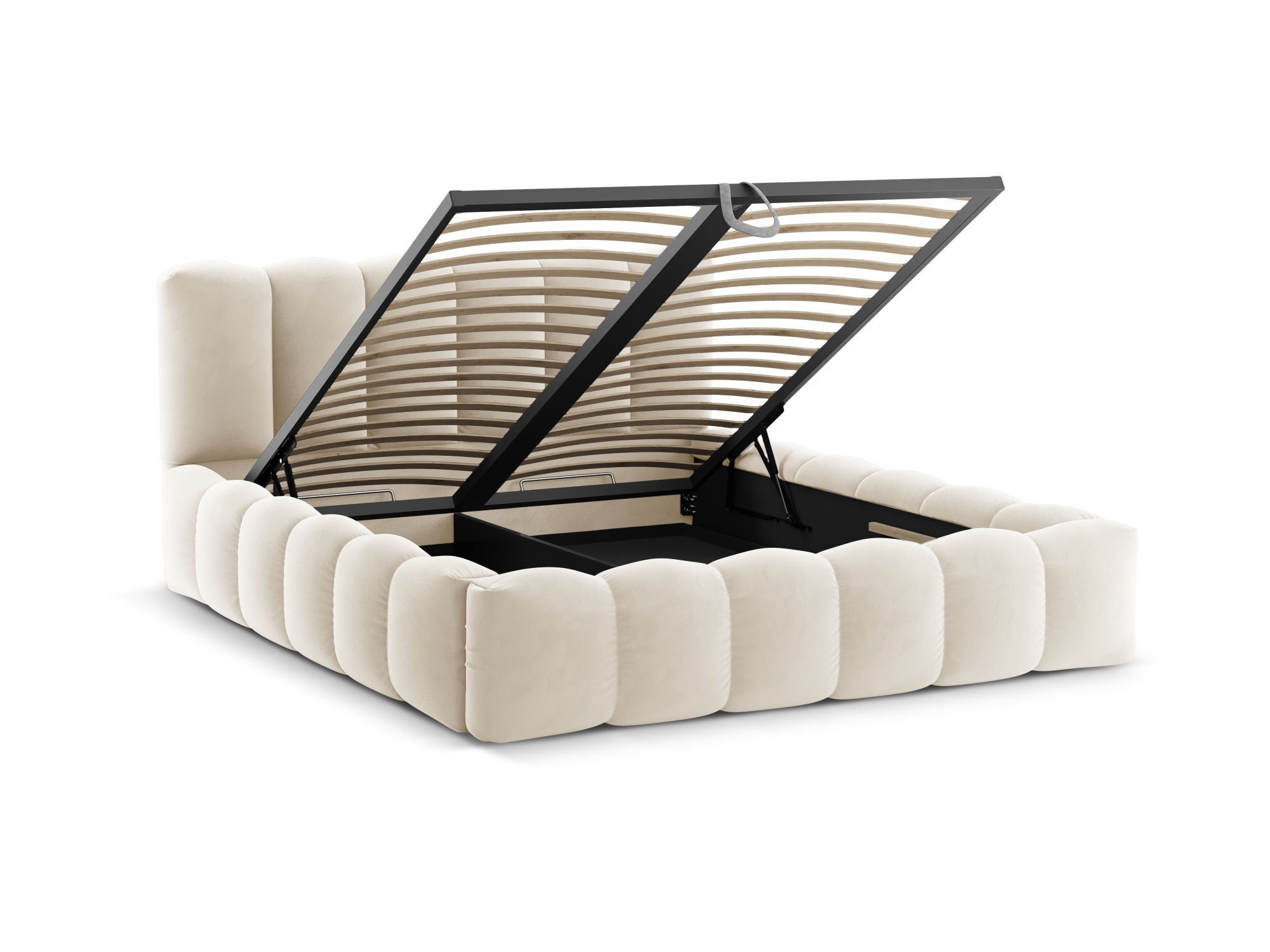 Lupine krevet, Materijal: Baršun