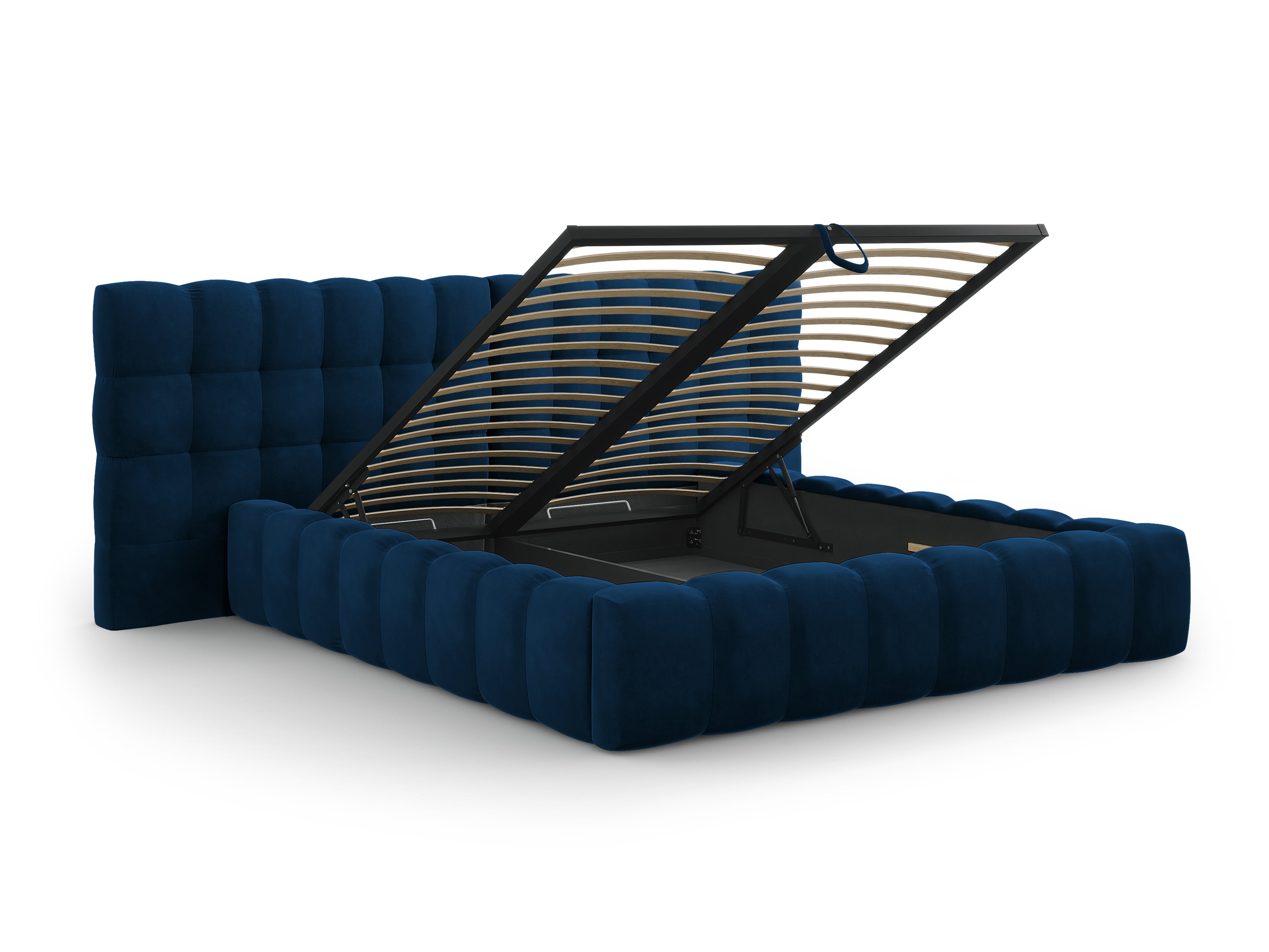 Mamaia okvir kreveta s duplim uzglavljem i spremnikom za odlaganje