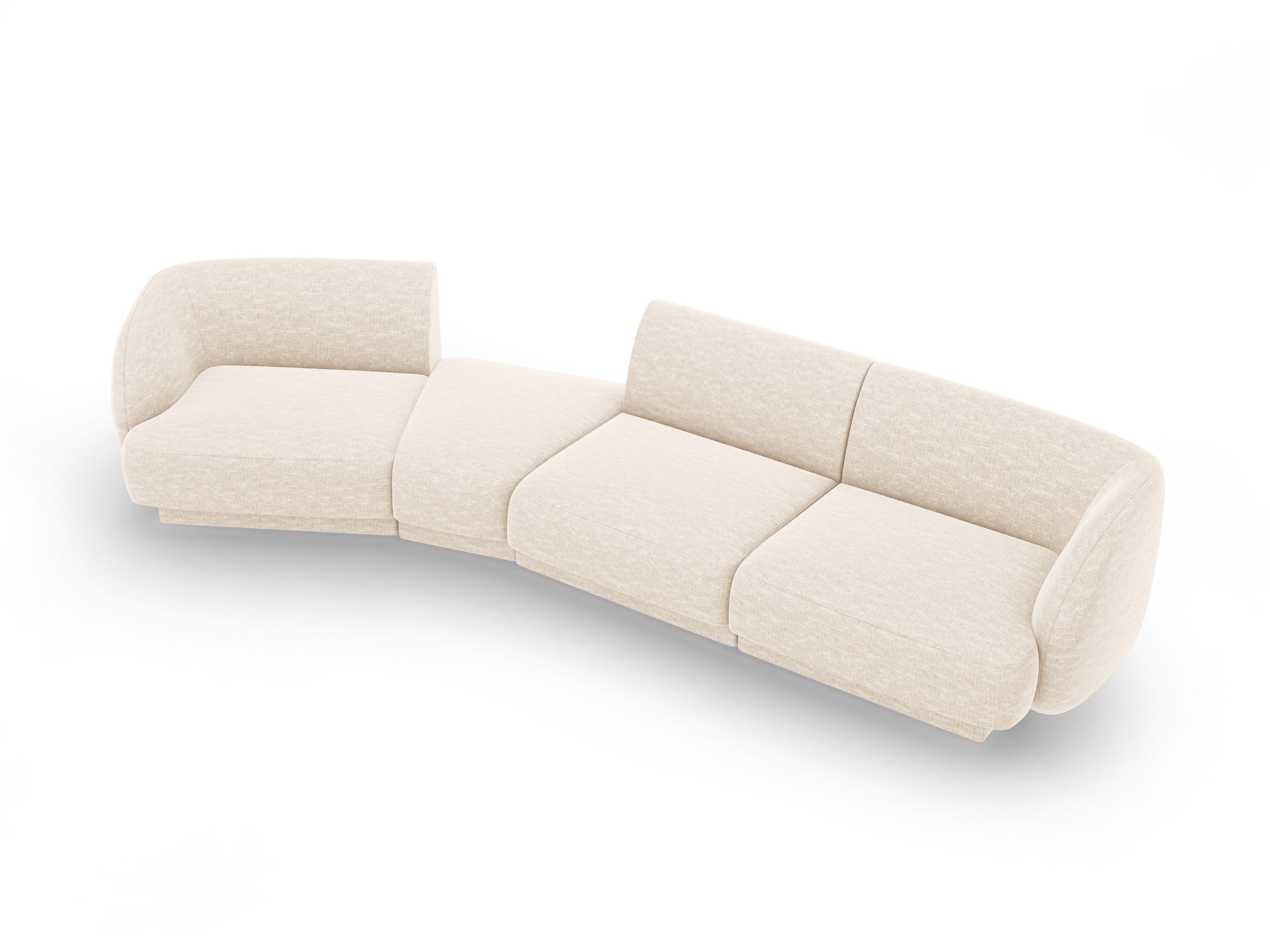 Sofa Miley 327x132cm, Materijal: Chenille Eden
