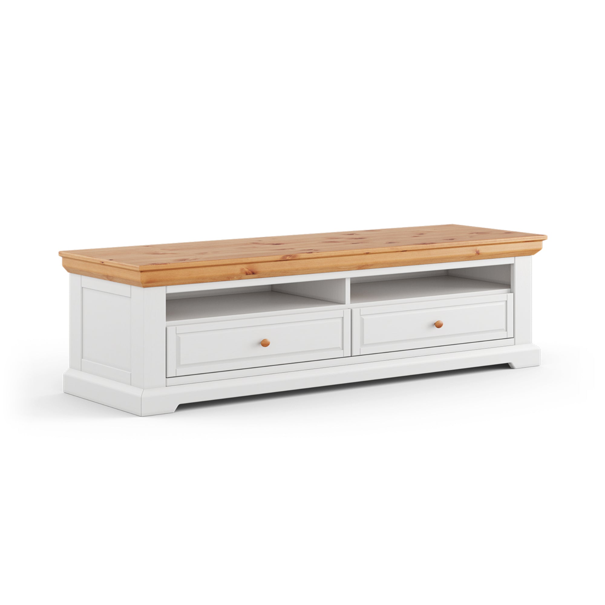 TV Komoda Marone 155x47 cm, Materijal: Masivna Borovina