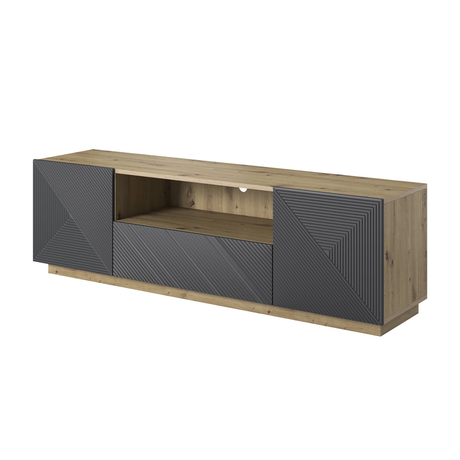 Komoda Asha 167cm, Materijal: hrast