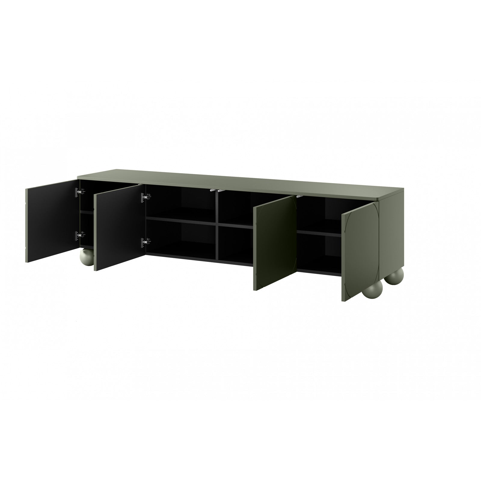 Komoda Sonatia 200cm, 4 vrata, Materijal: MDF