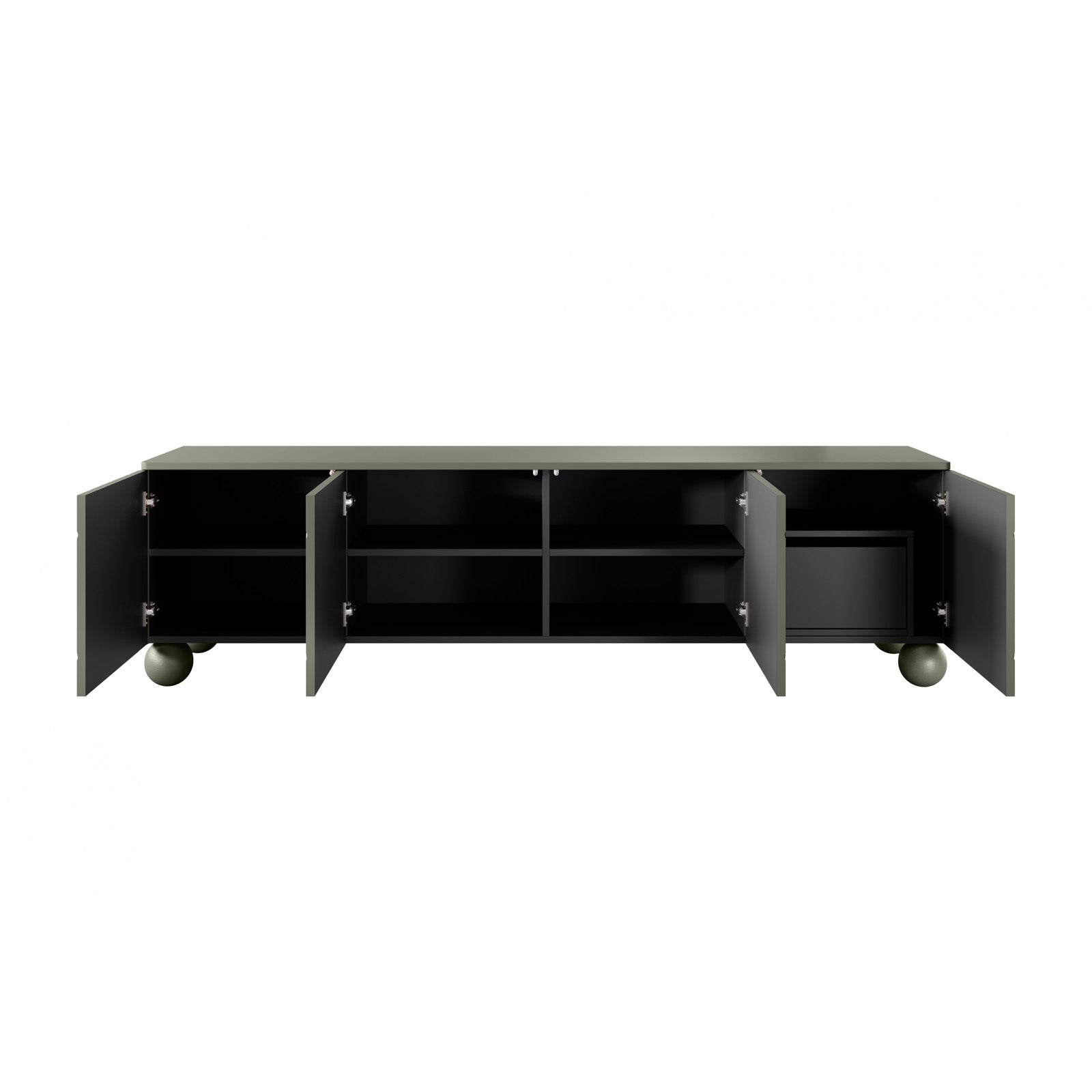 Komoda Sonatia 200cm, 4 vrata i 1 ladica, Materijal: MDF