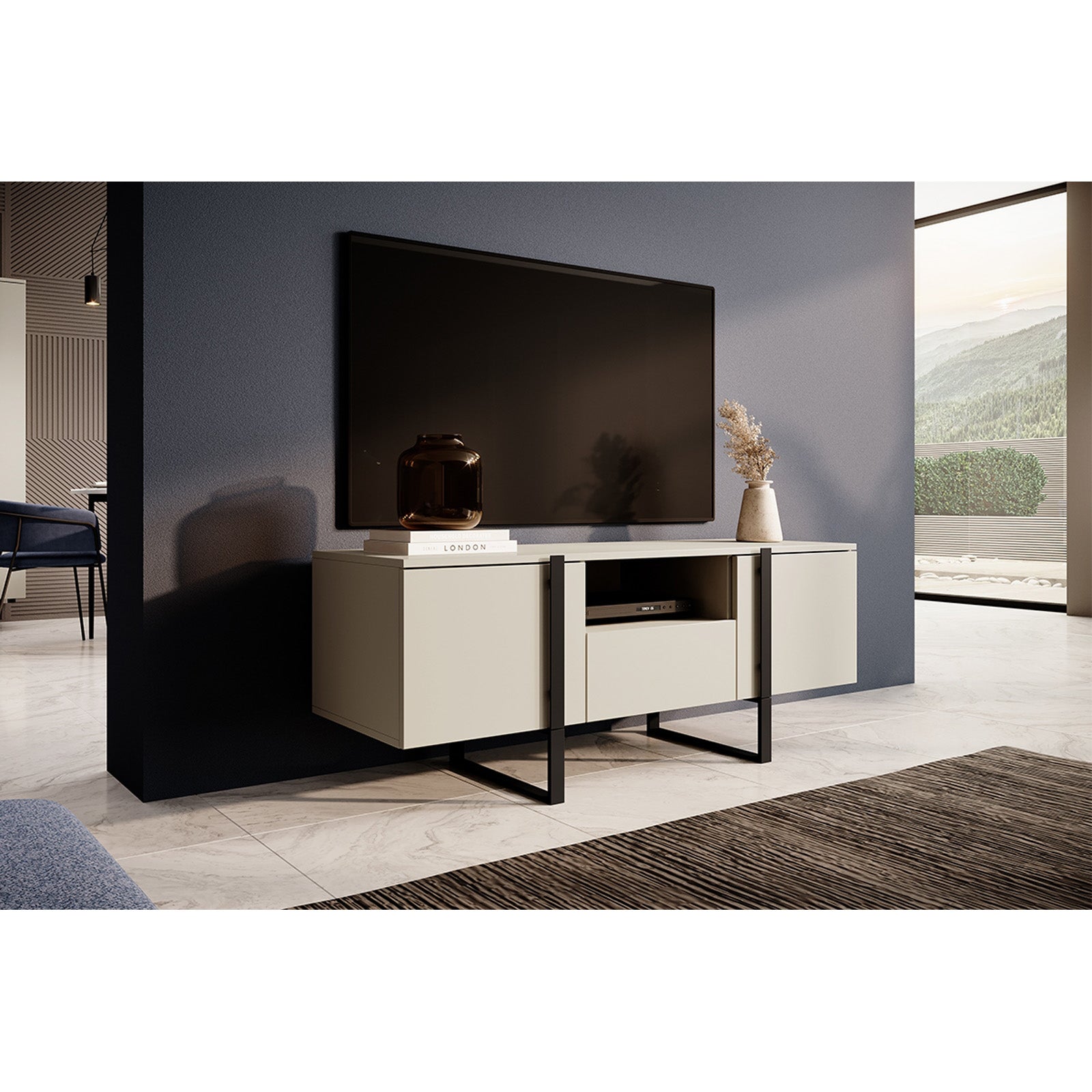 Komoda Verica 150cm, Materijal: Laminirana ploča