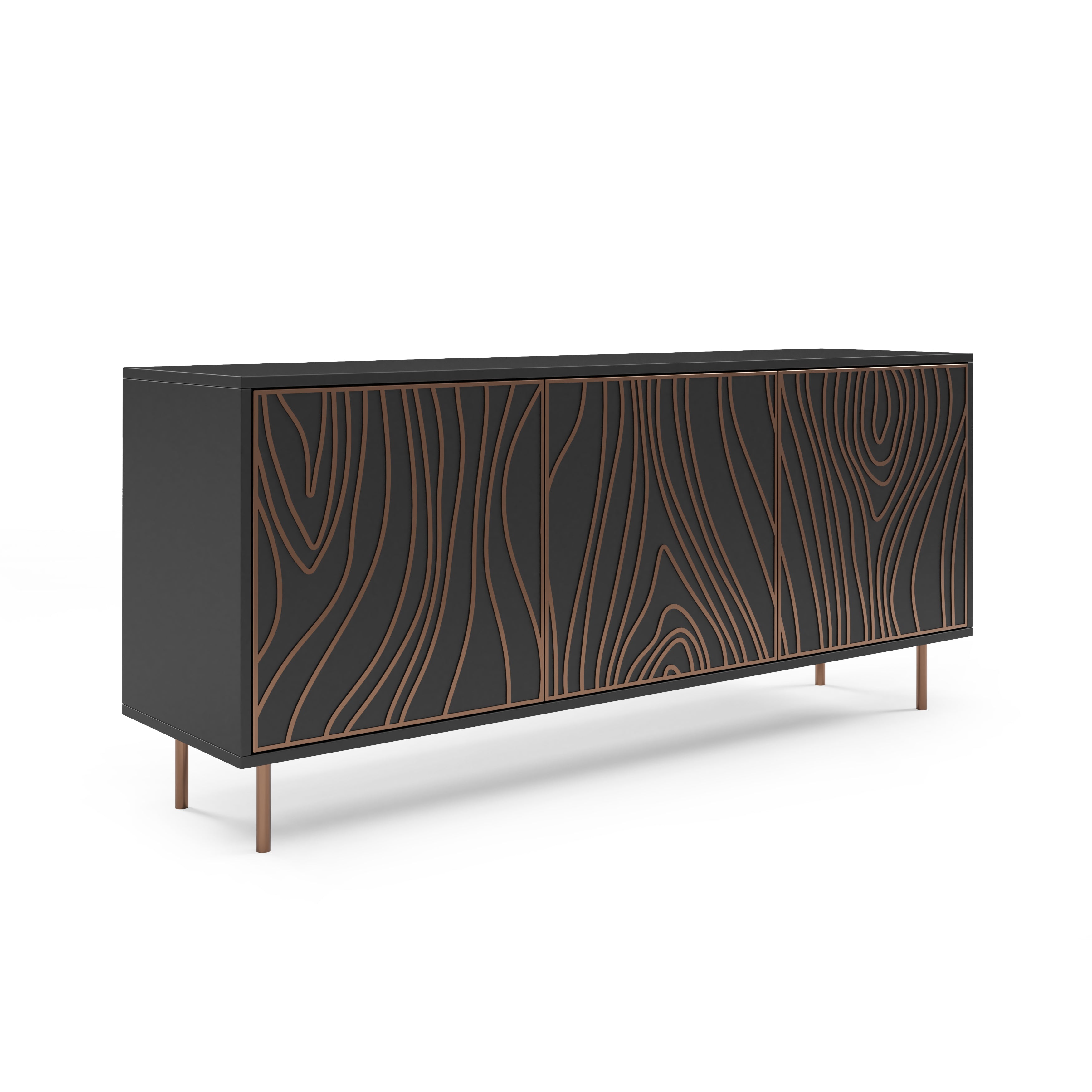 Komoda Tivaro 164.5x42cm, Materijal: Laminirana ploča