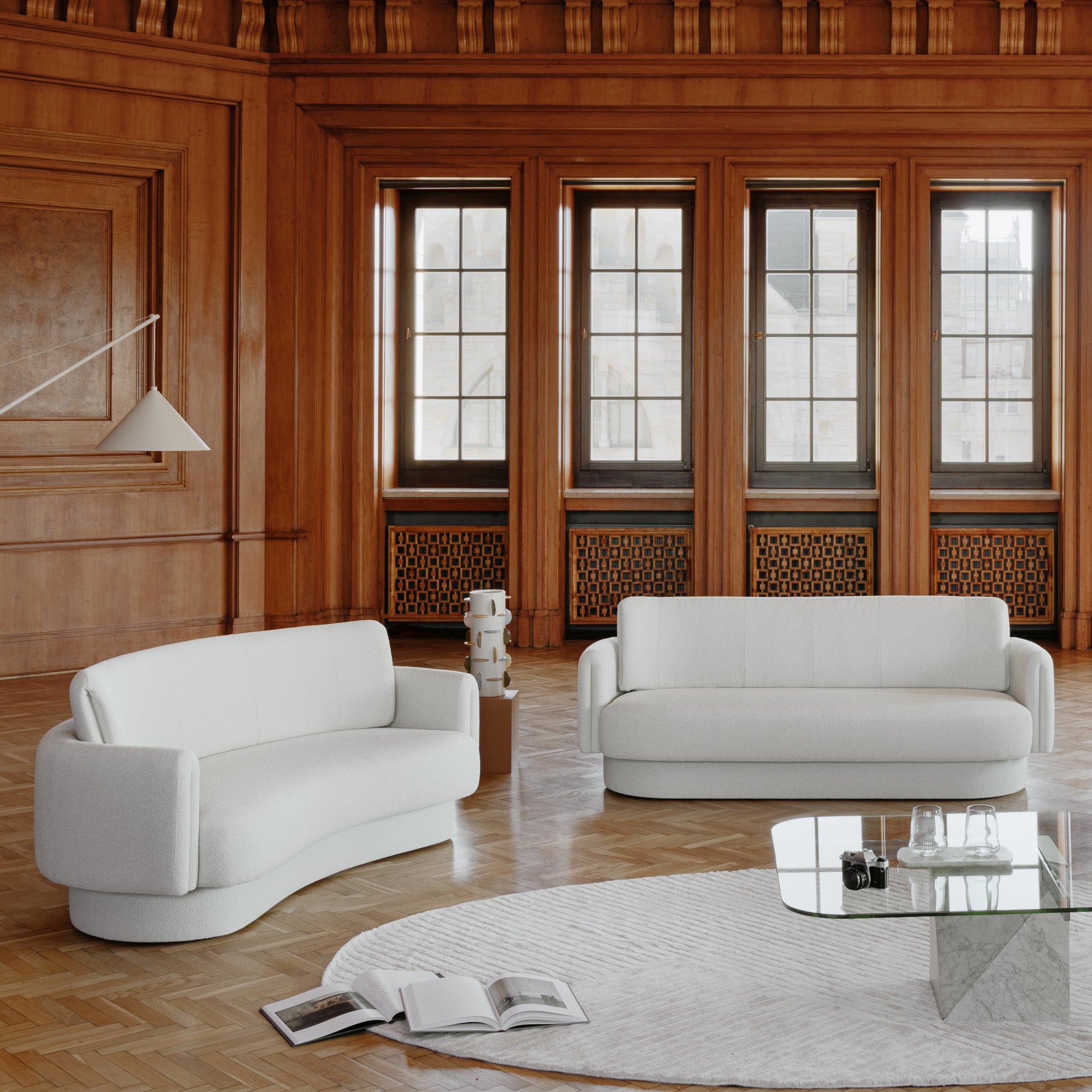 Sofa Bofii, Materijal: Mogućnost izbora