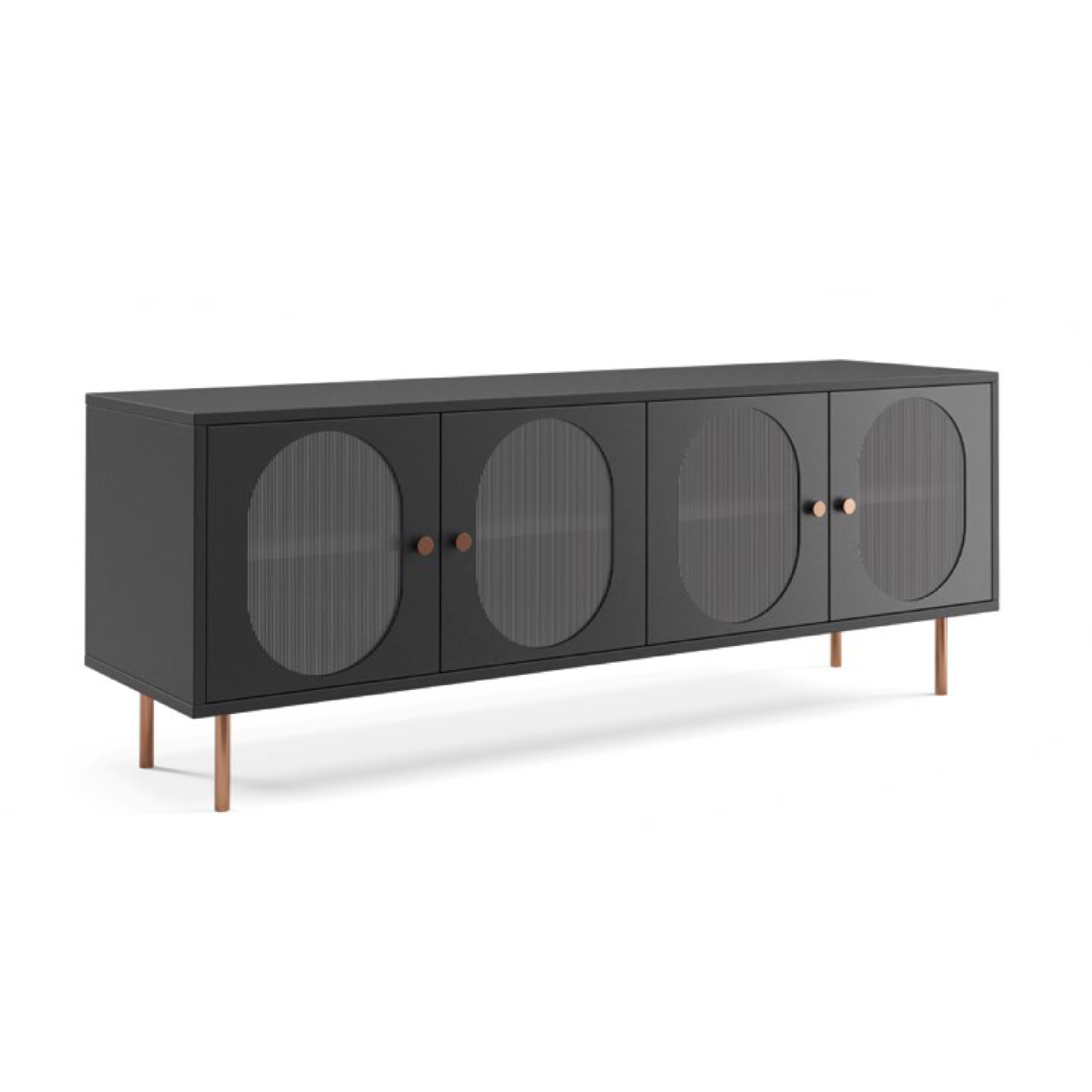 Tv Komoda Velvet 161x38cm, Materijal: Laminirana ploča