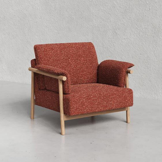 Fotelja Torii, Materijal: Mogućnost izbora