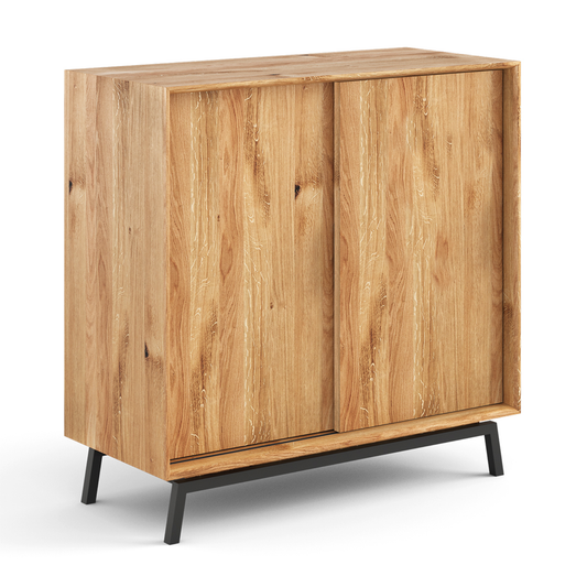 Komoda Modern Loft 101x45cm, Materijal: Masivno Drvo Hrast