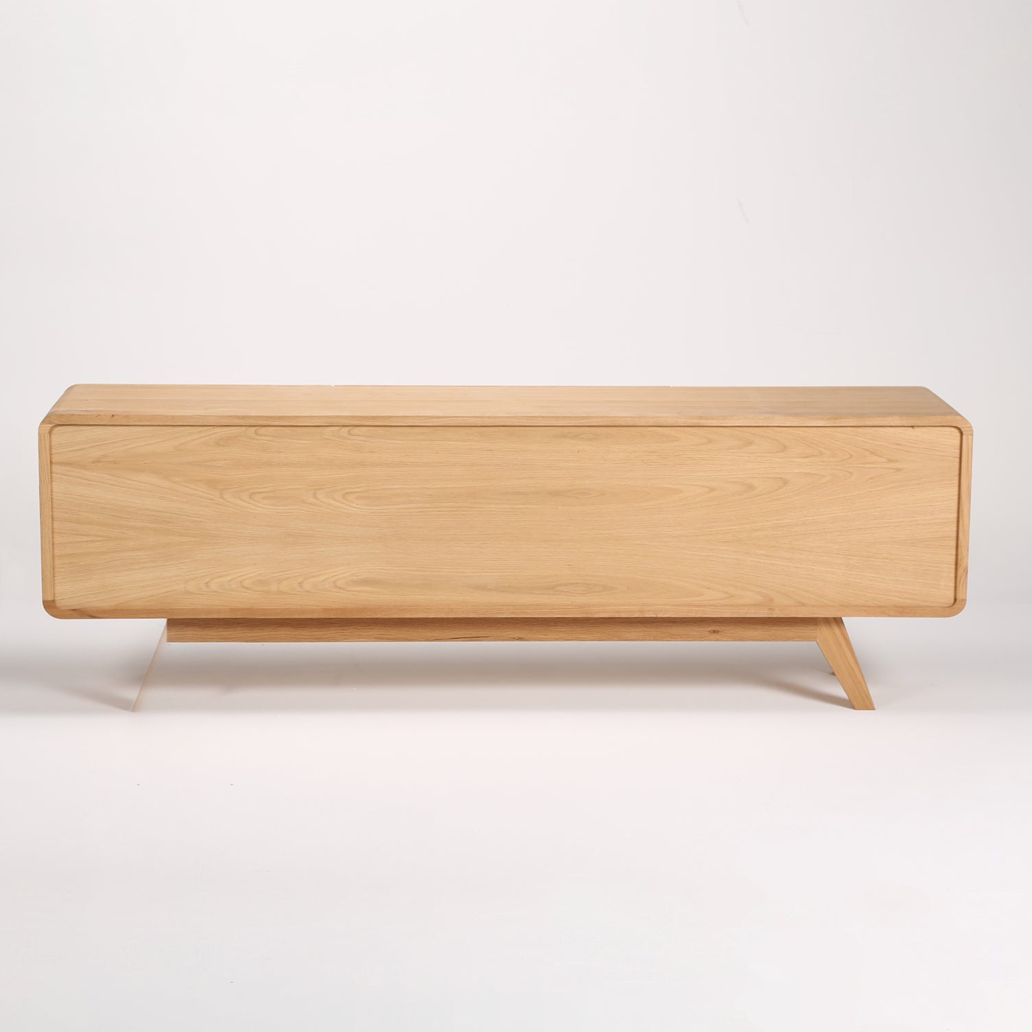 Tv Komoda Luba 180x40.3cm, Materijal: Puno drvo Hrast
