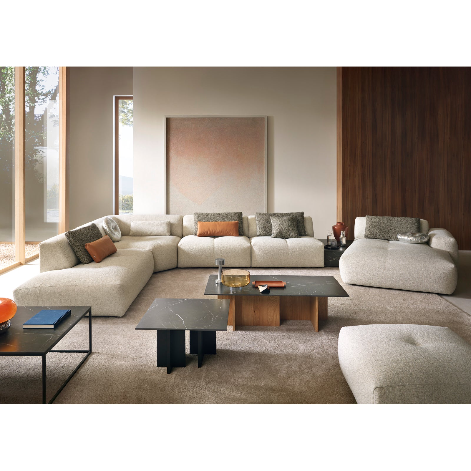 Modularna garnitura Calm, Materijal: Mogućnost izbora